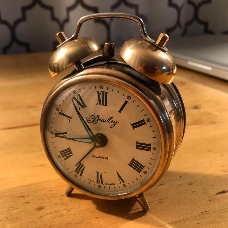 Added this Bradley West German made alarm clock to my collection this