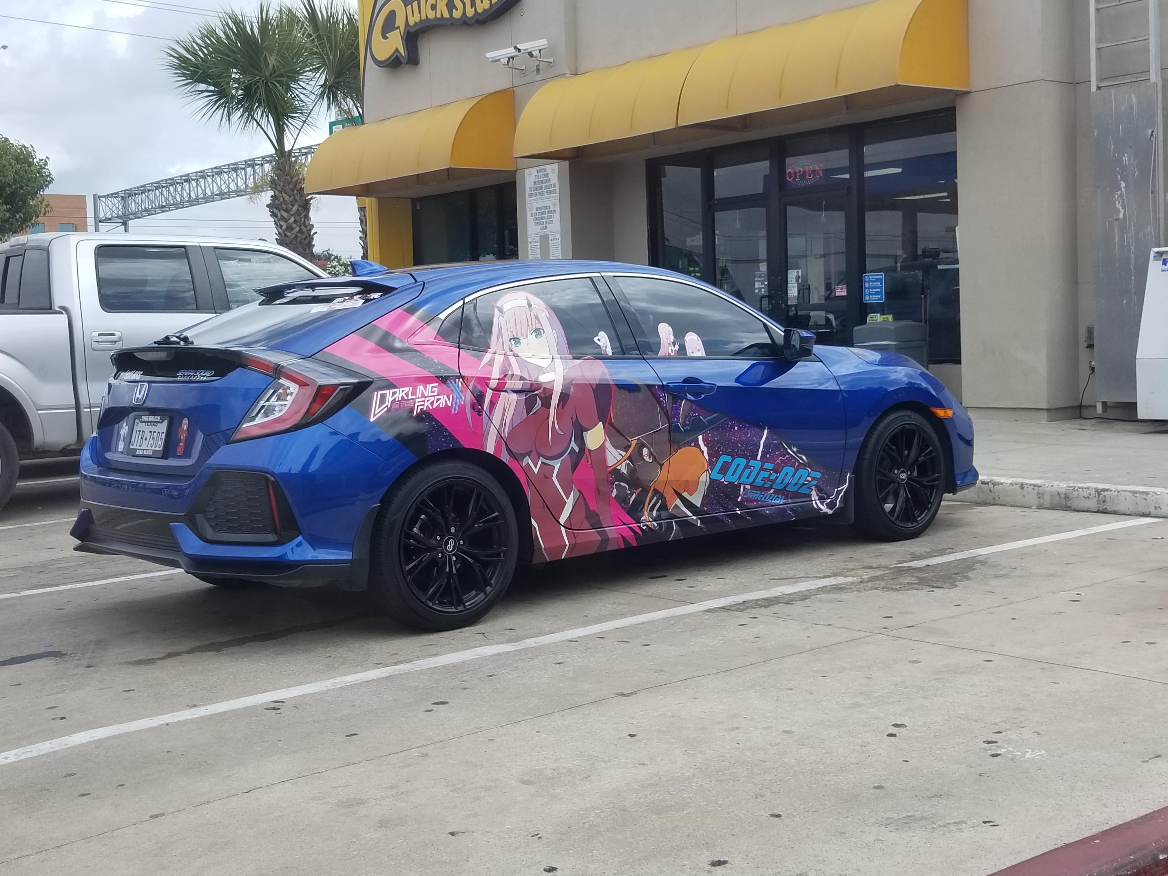An interesting car wrap I saw today r/houston