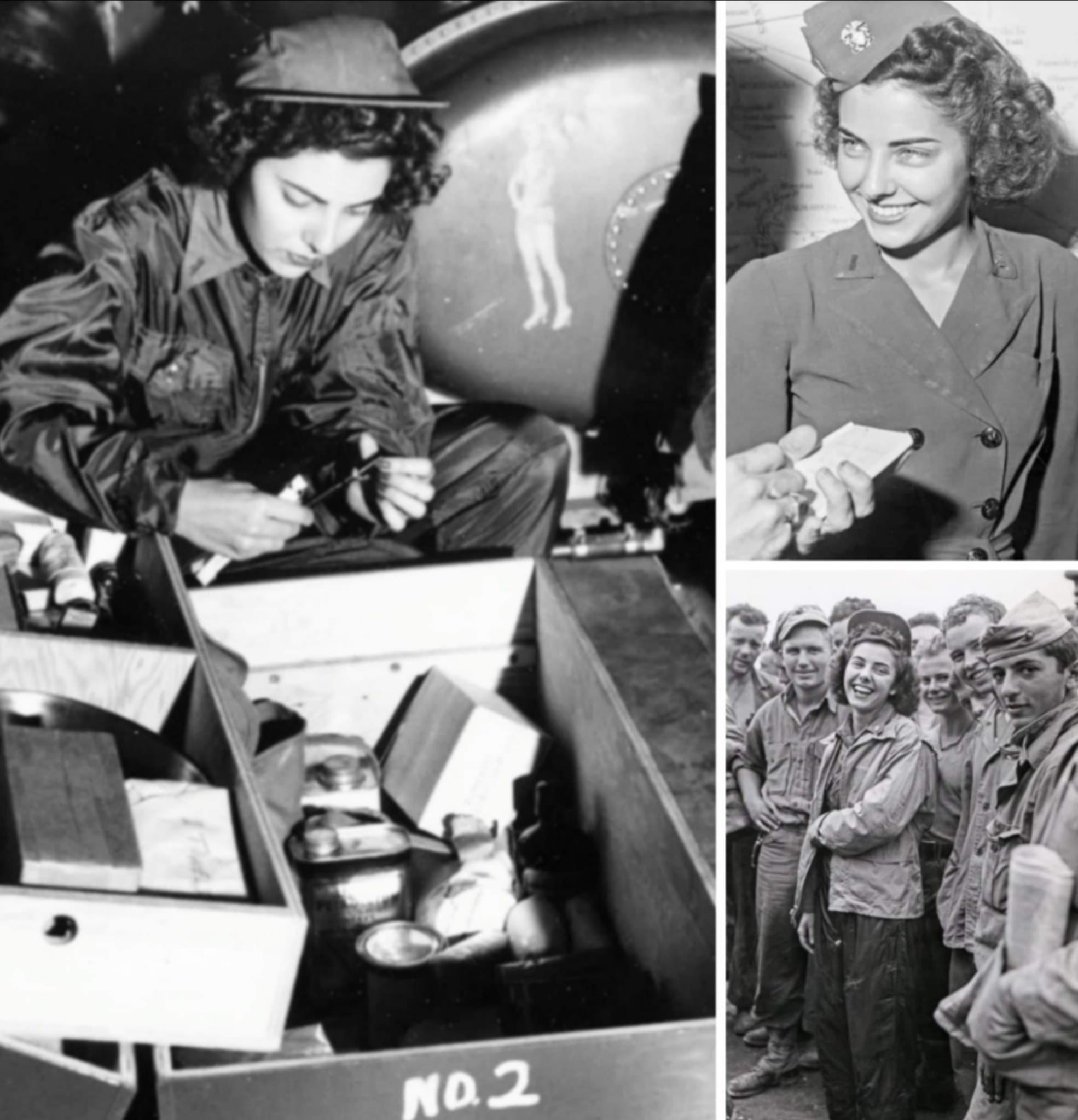 22 year old Ensign Jane Kendiegh, USNR, was the first nurse on Iwo Jima