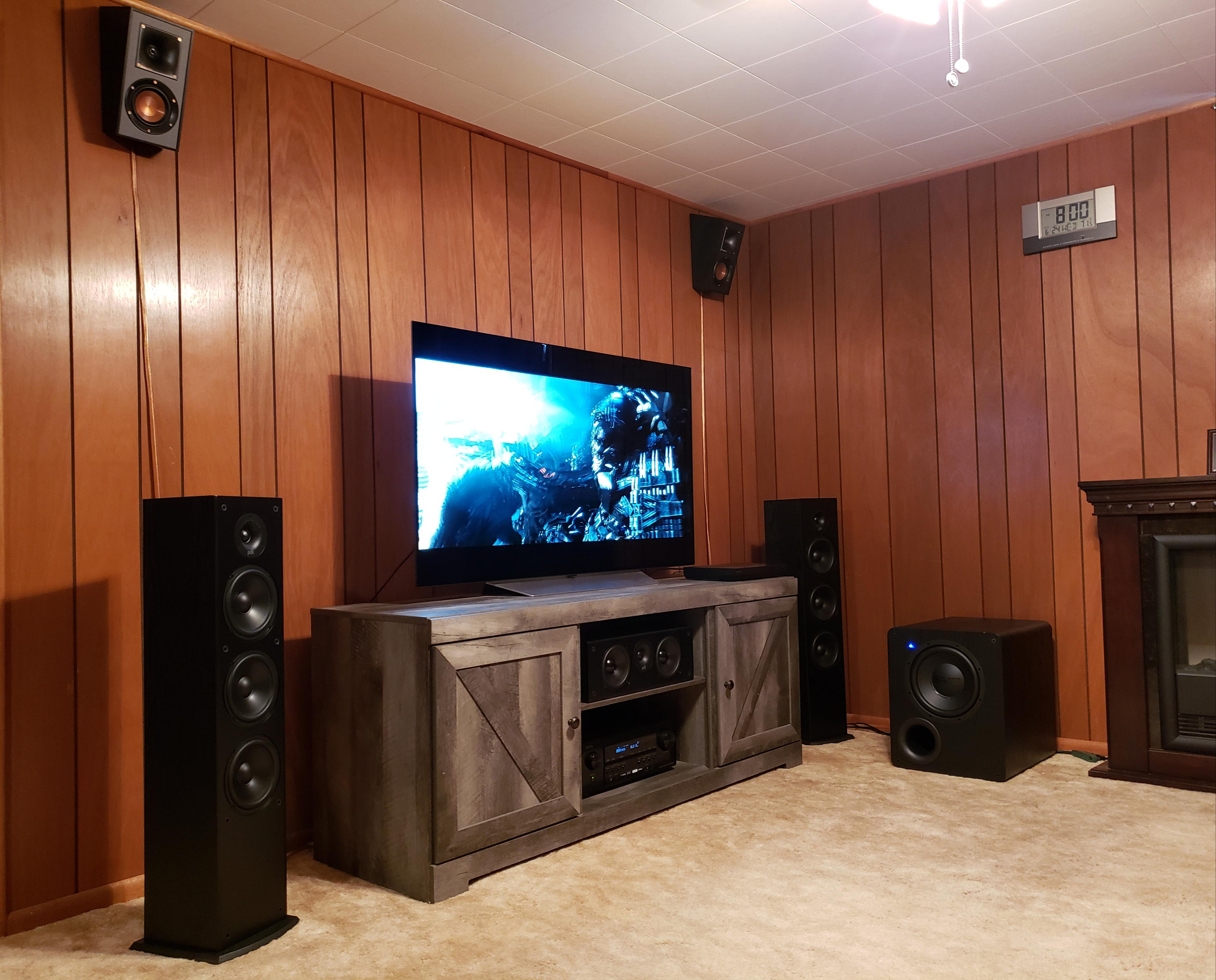 A Fairly Budget First Home Theater Setup and a Quick Thank You. r