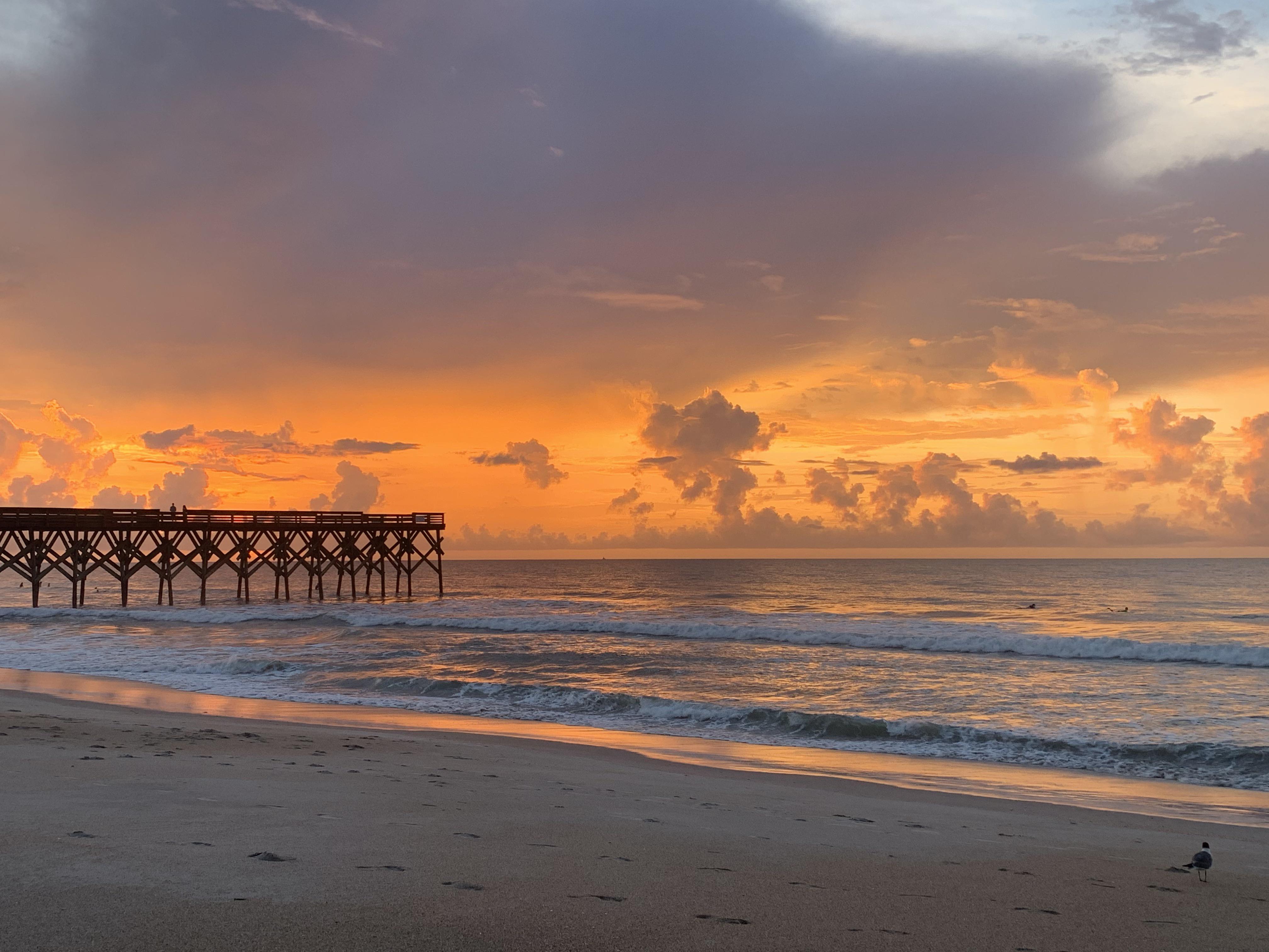 Sunrise, Wrightsville beach on Friday r/NorthCarolina