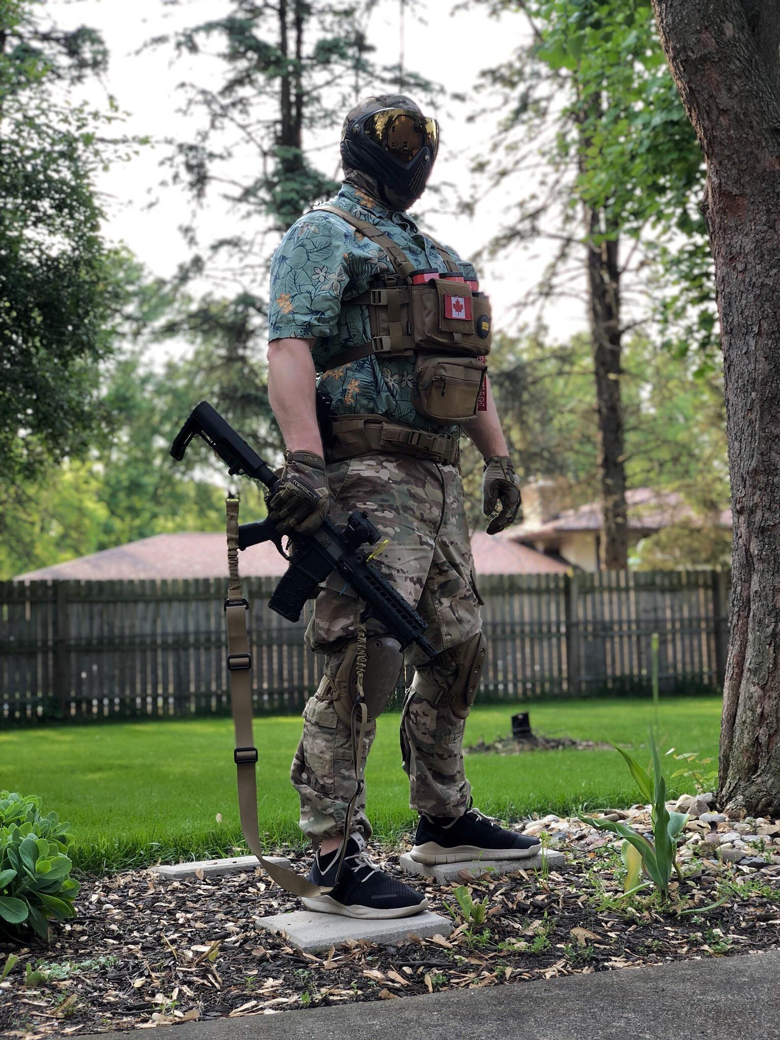 When milsim is love but speed is life. r/airsoft