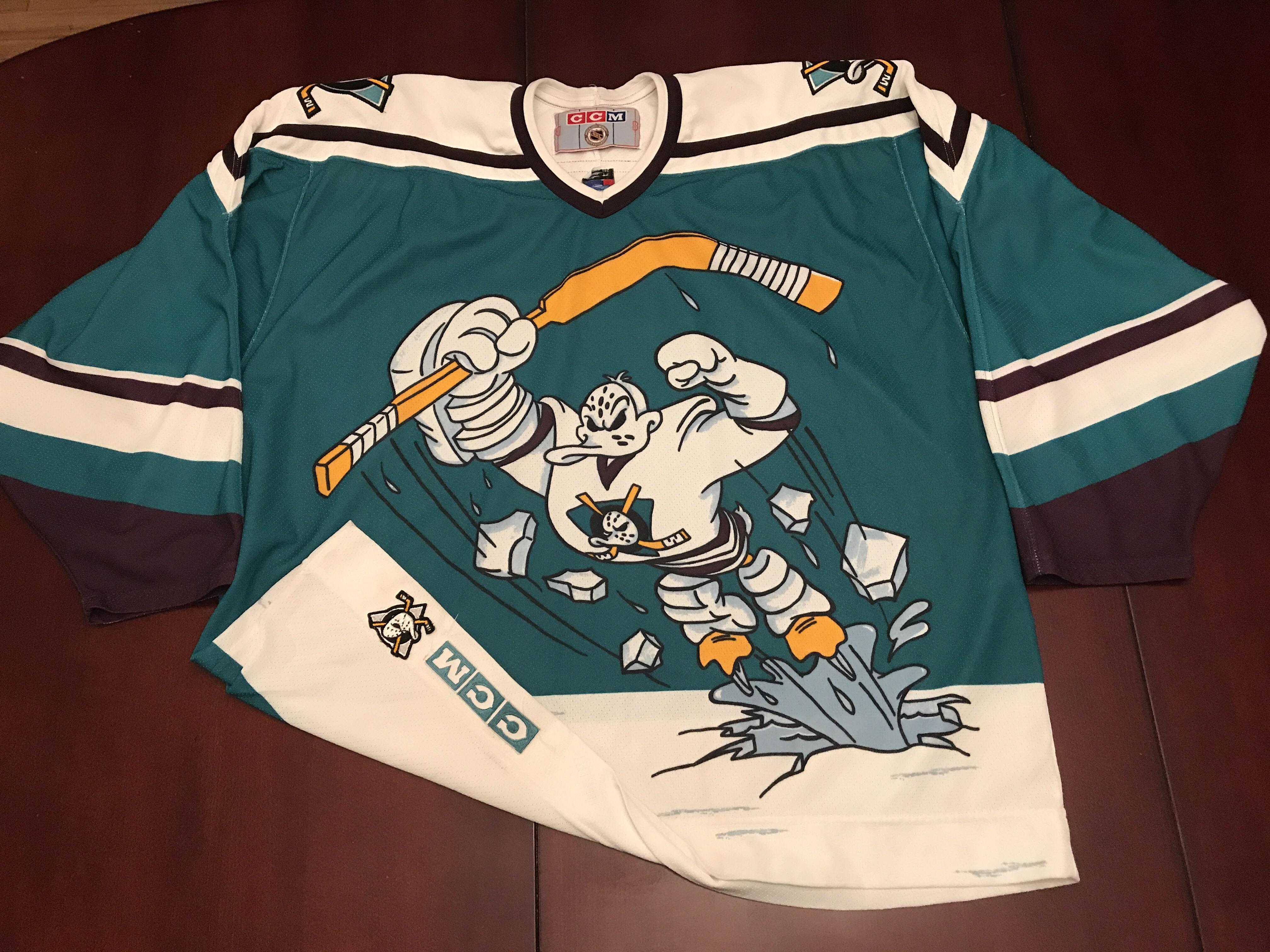 Mighty Ducks Wild Wing Jersey For Sale. 210 shipped in US. Size XXL