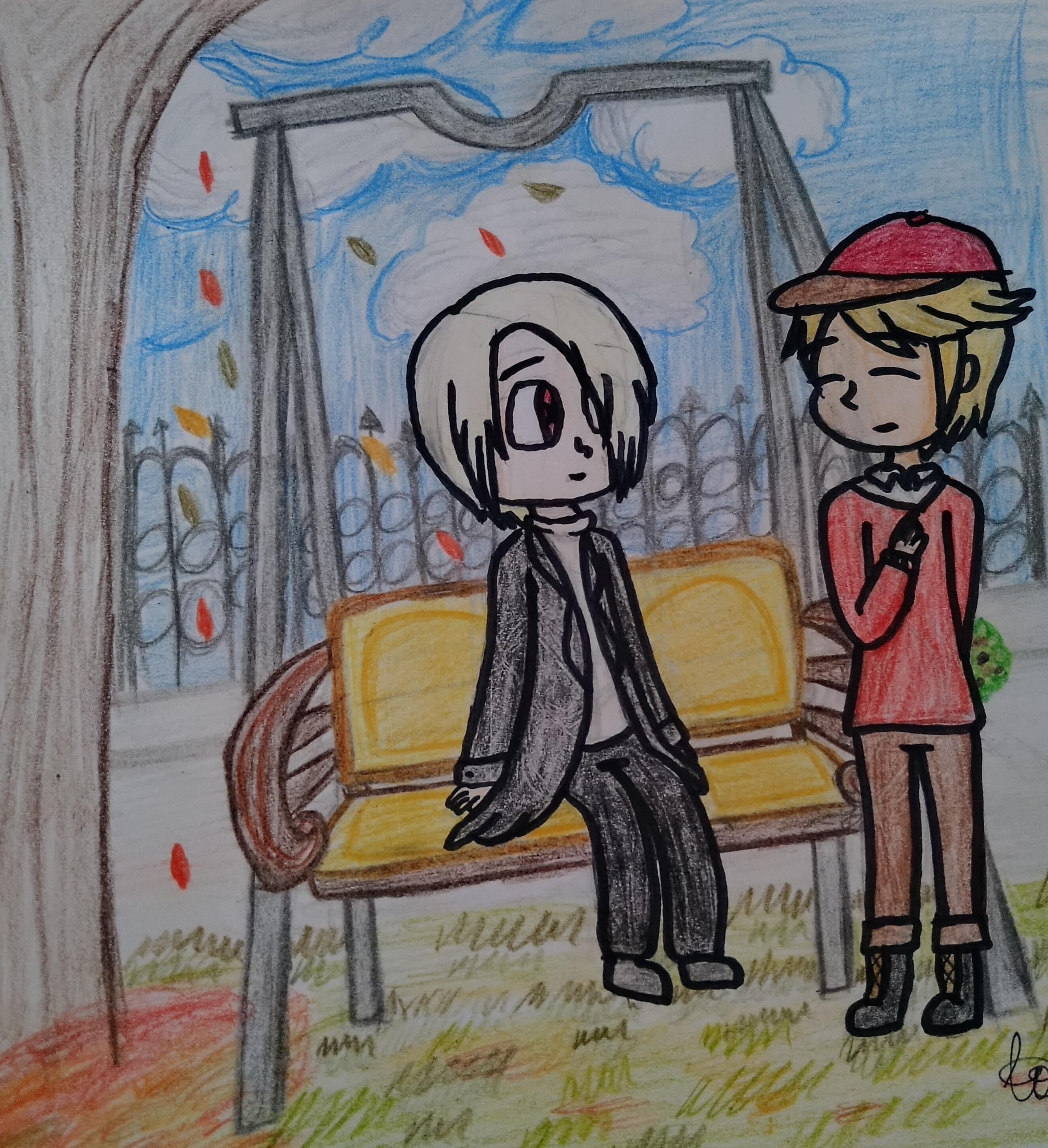 [Victor x Andrew] Made this a while ago but to post it here r