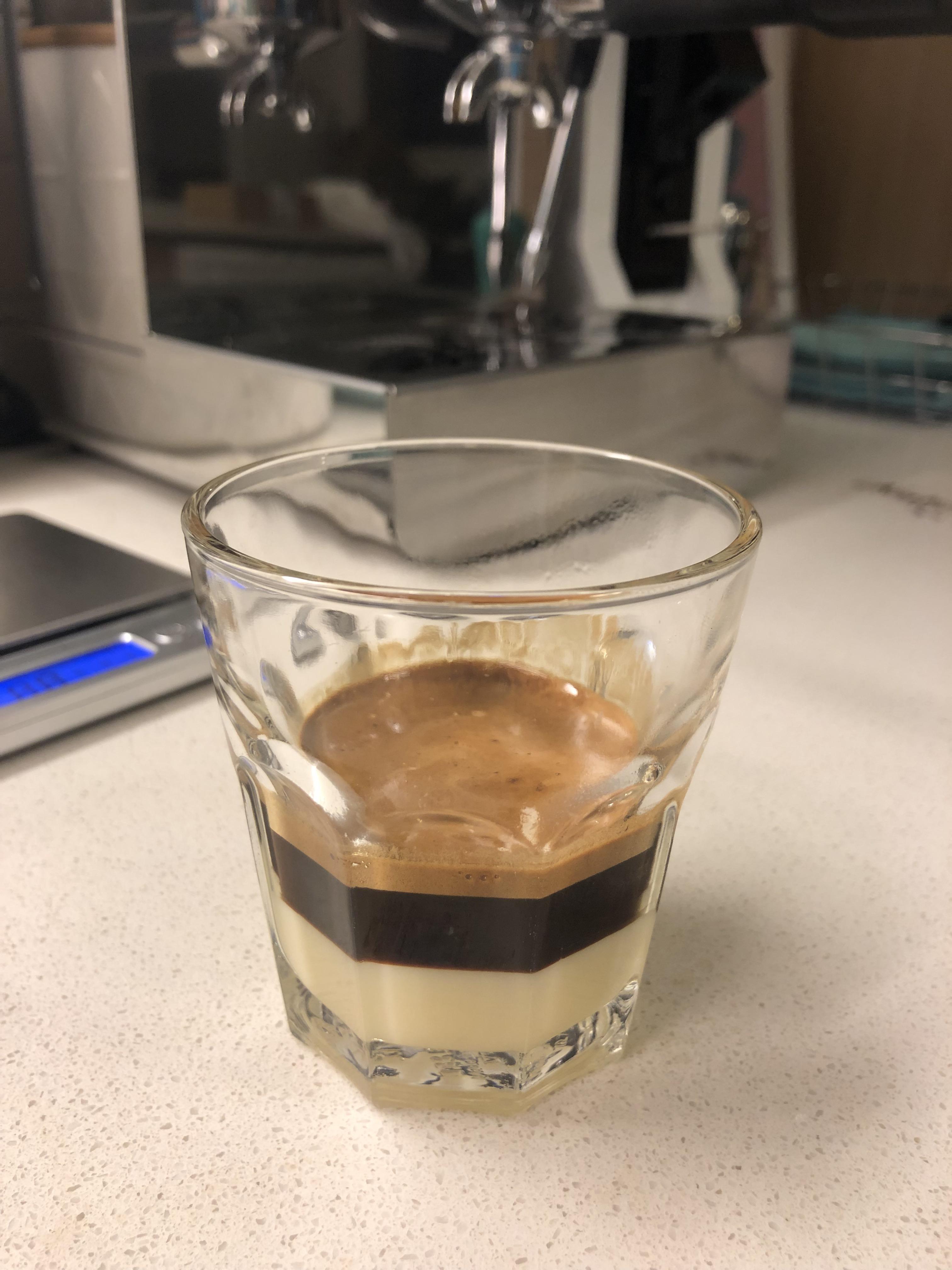 When you’re out of milk, do NOT use that much condensed milk r/espresso