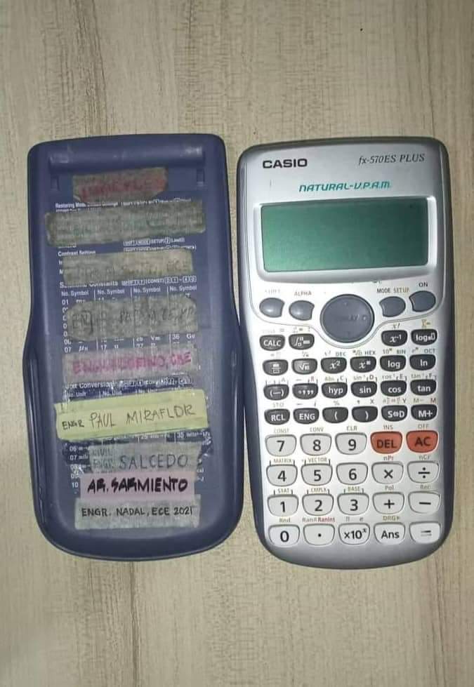 "The Undefeated Calculator", used by ten succeeding examinees in the