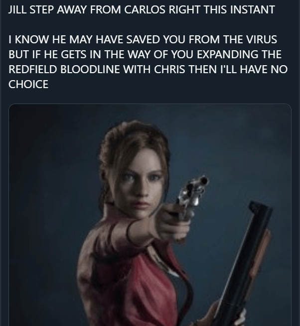 The Redfield Bloodline Saga continues r/TwoBestFriendsPlay