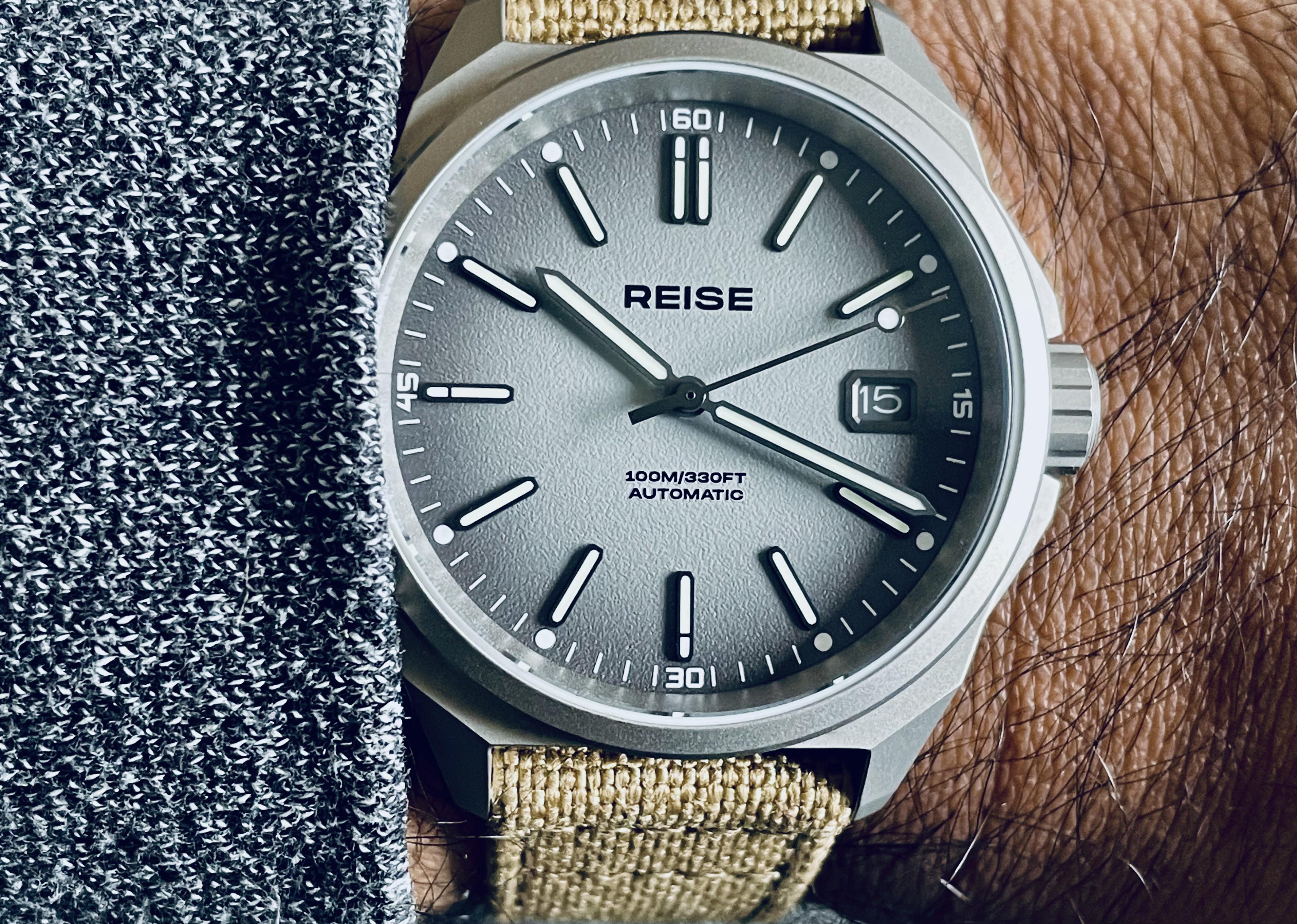 [WTS] Reise (RZE) Resolute Launch Edition Arctic Gray r/Watchexchange
