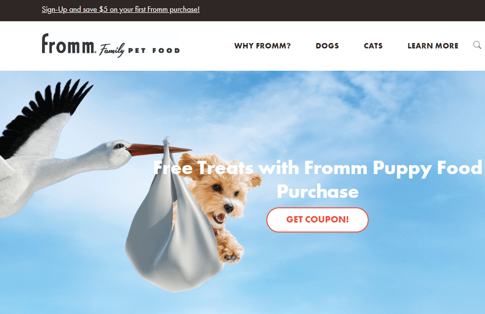 Rebates [fromm family pet foods] Buy any (1) bag of Fromm dry puppy