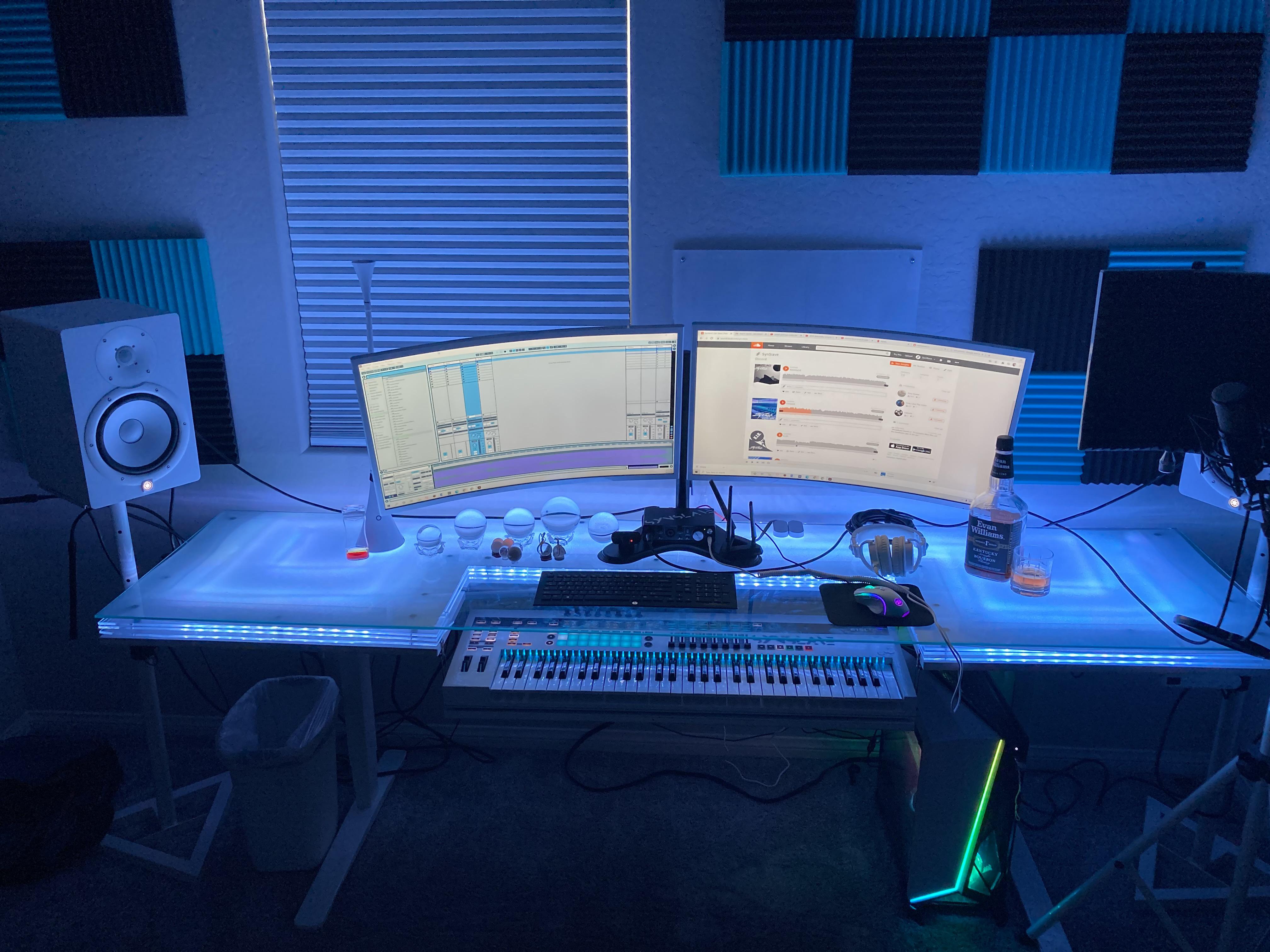 After years of saving, designing, and building, my home studio is