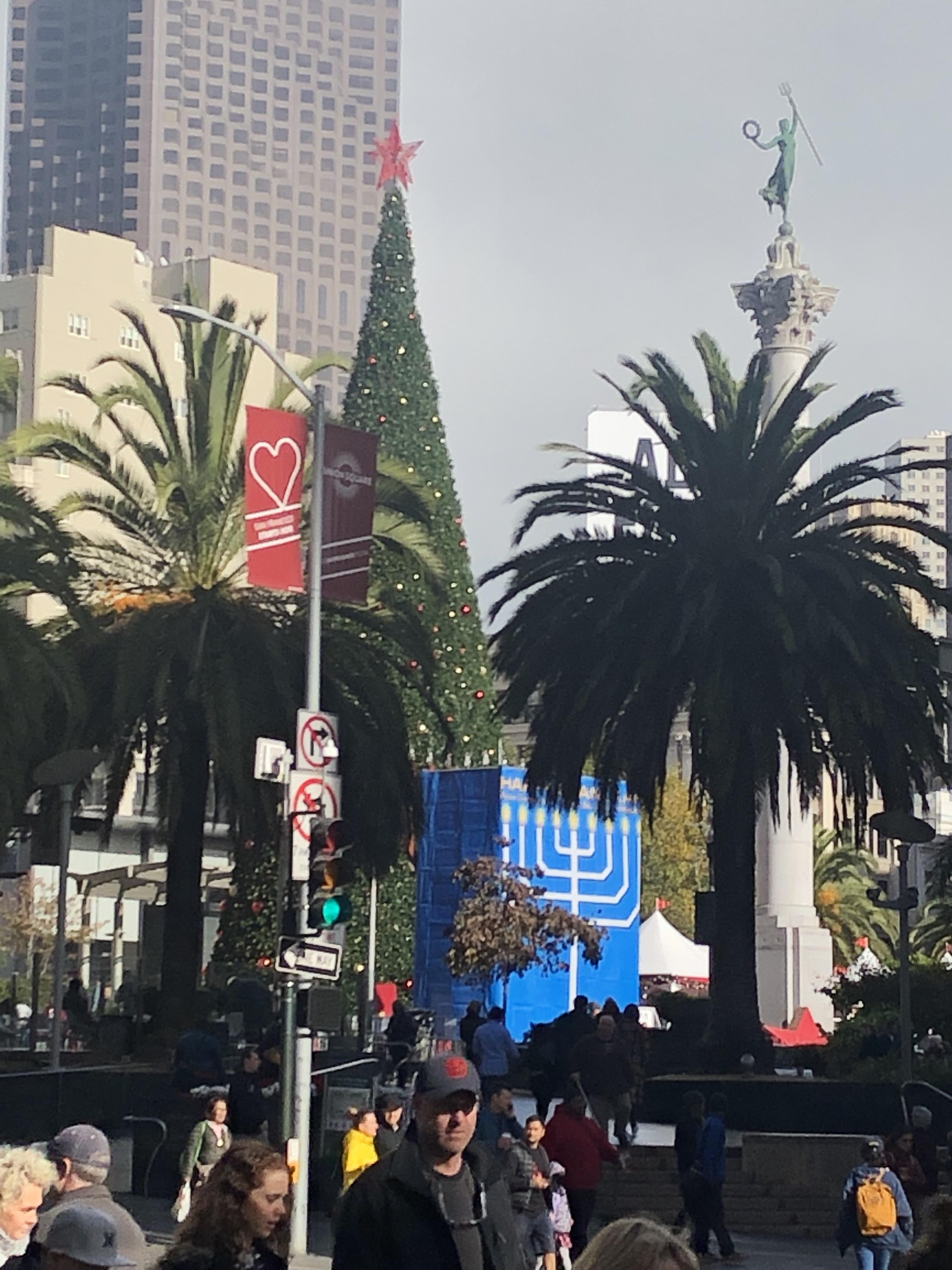 Union Square downtown San Francisco bayarea