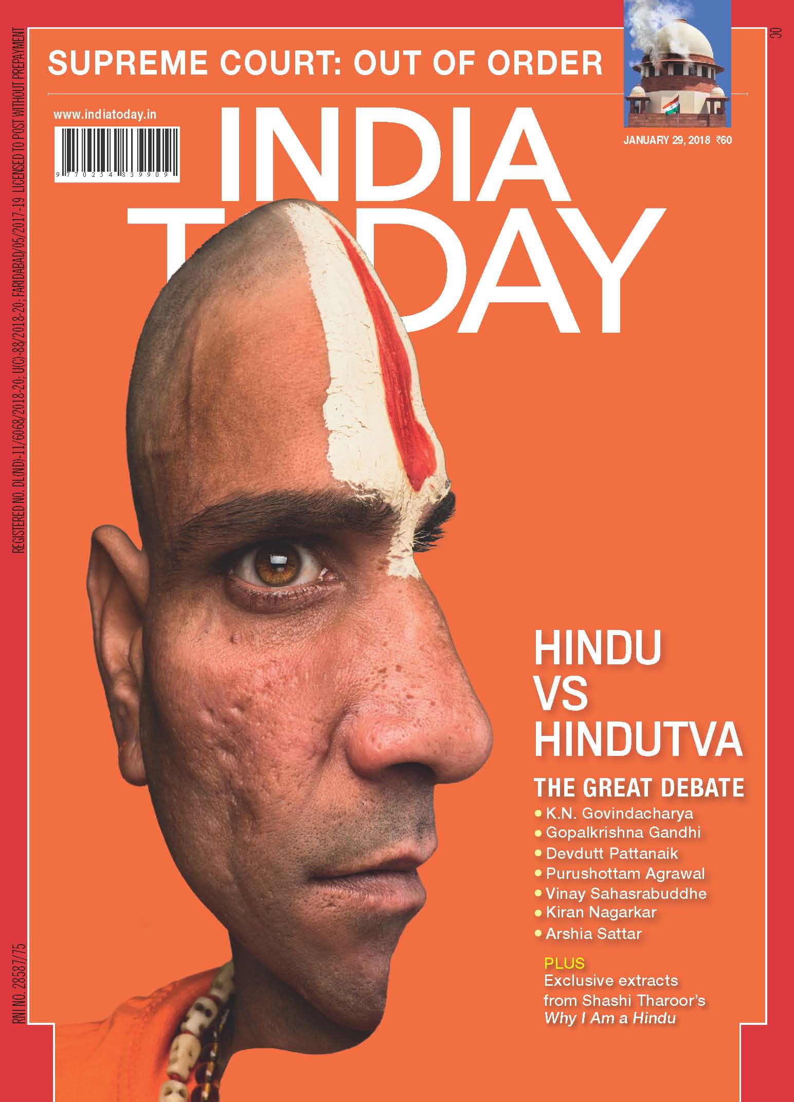 India Today Magazine Cover, Hindu vs Hindutva. r/india