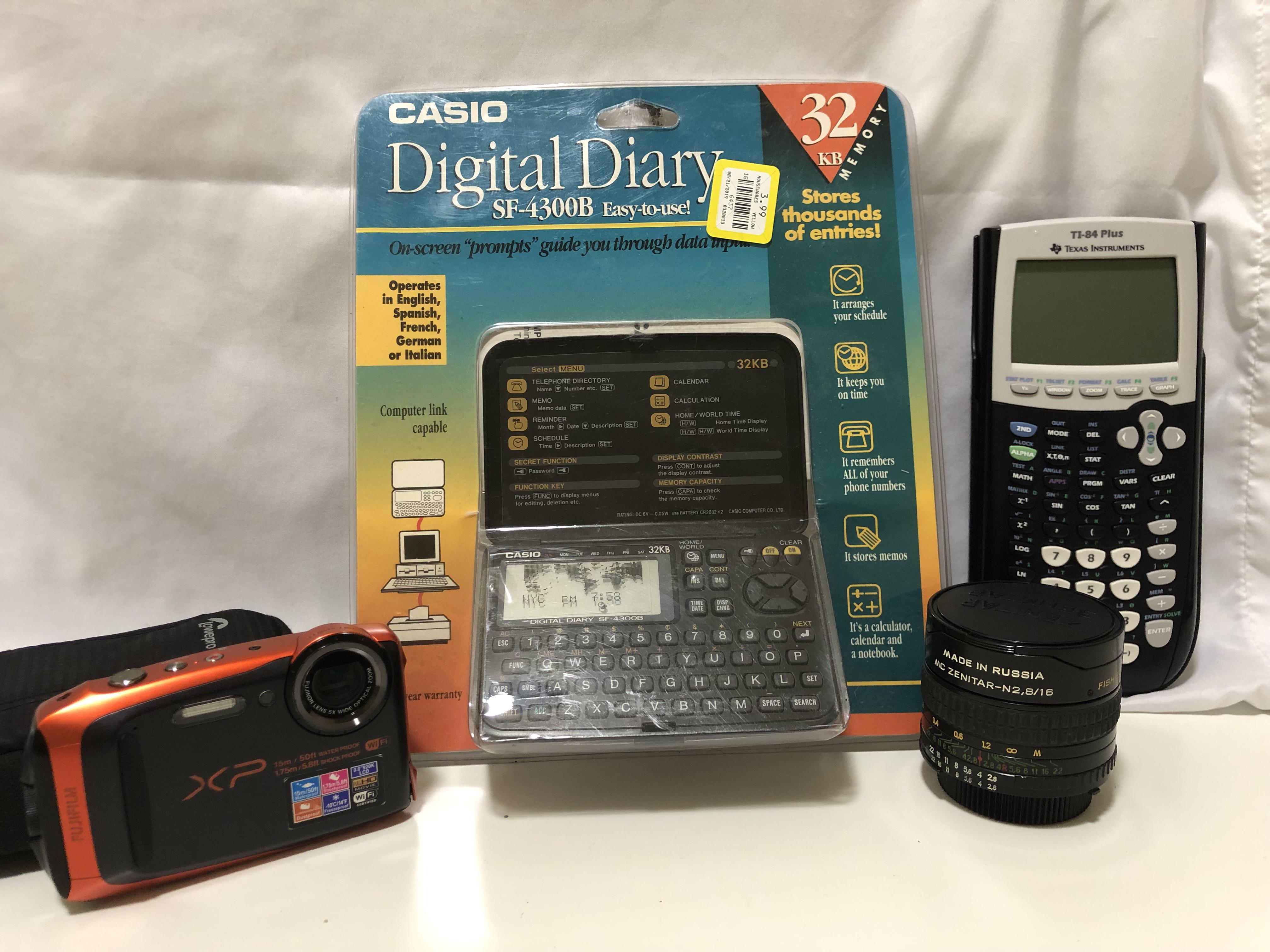 Electronics section at the thrift store was good to me. r