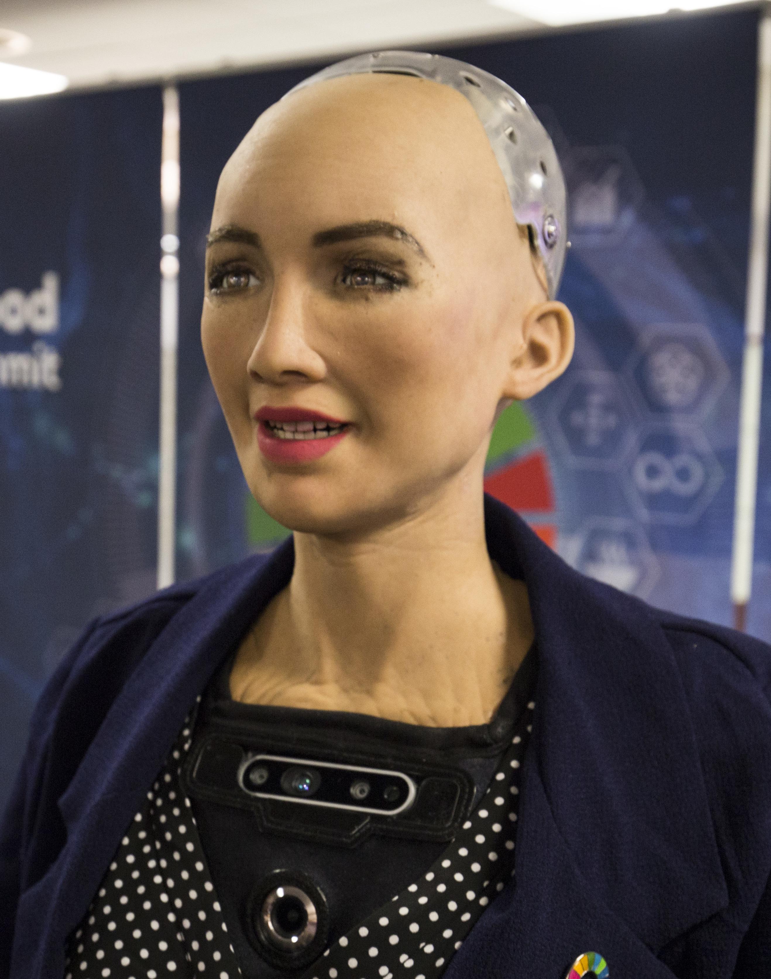 You probably have seen this AI robot named Sophia! What you might not