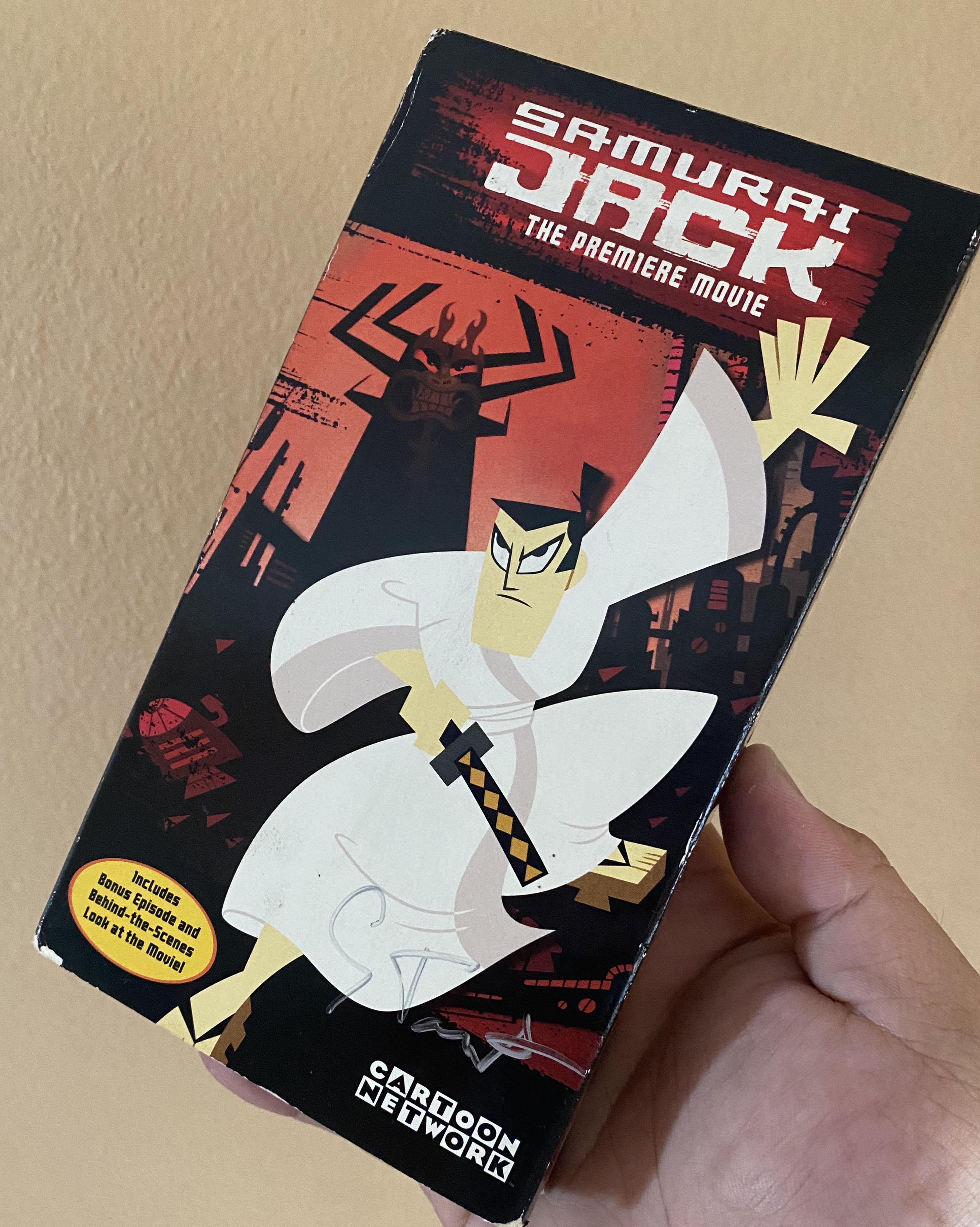 Samurai Jack The Premiere Movie Vhs