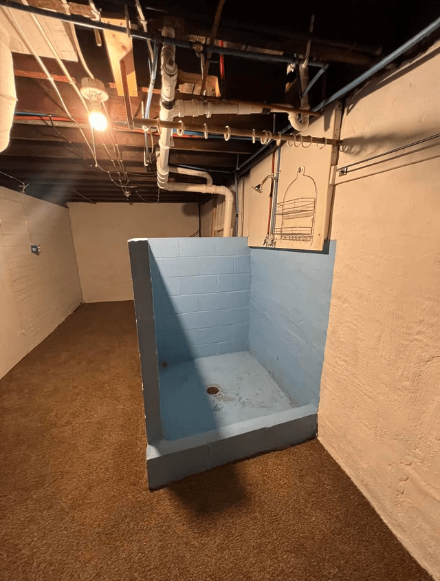 Just installed this new shower (cold water only) in one of my units. How much should I increase