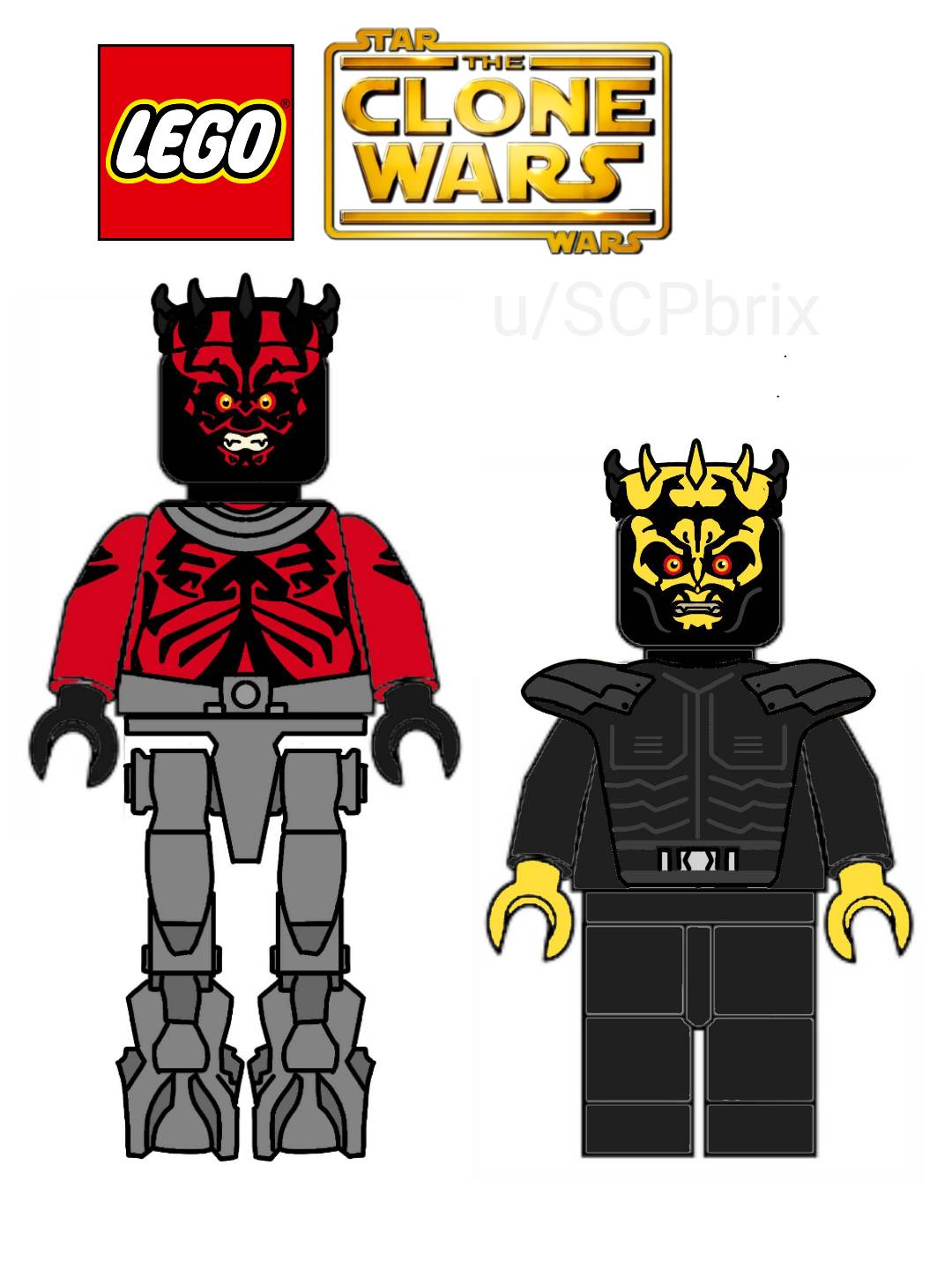 Lego Darth Maul and Savage Opress just2good