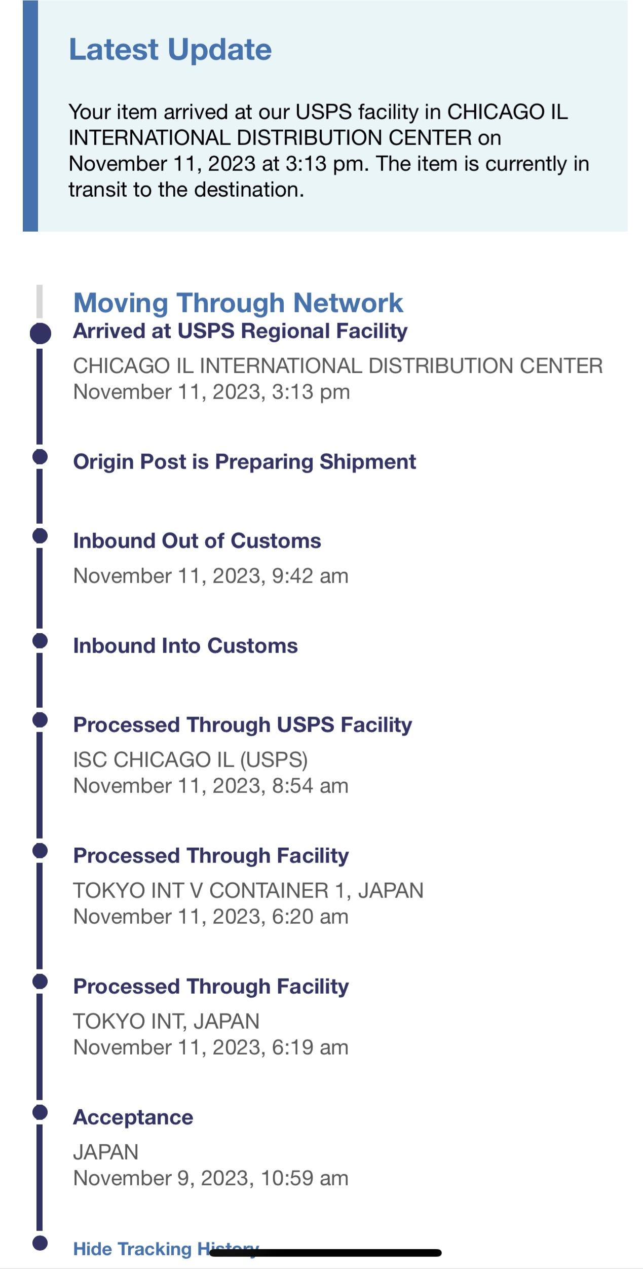 What's wrong with Chicago distribution center?