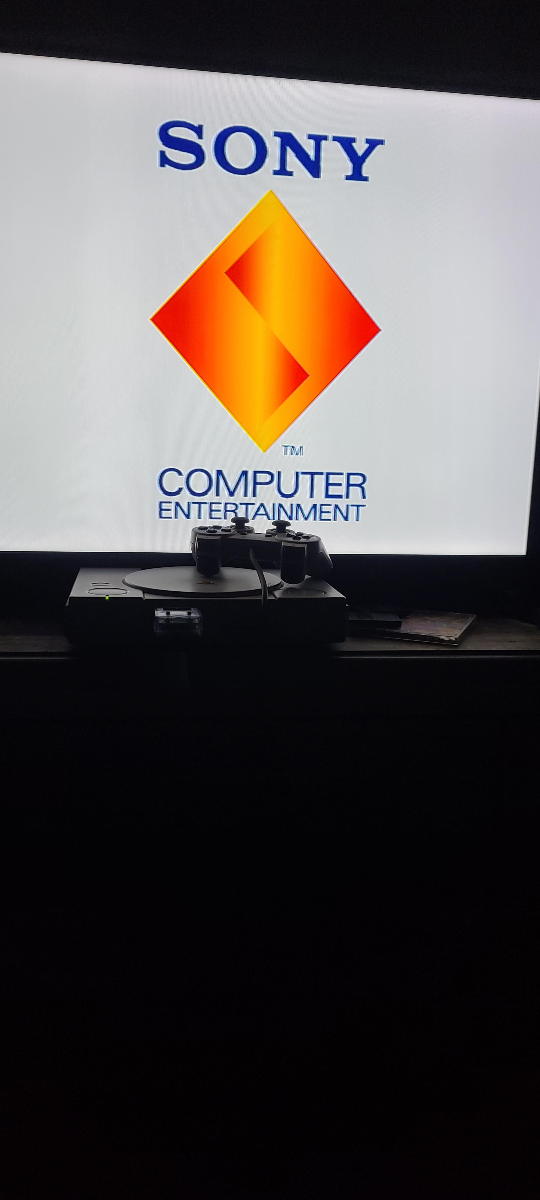 Sony Playstation 1 startup screen nostalgia