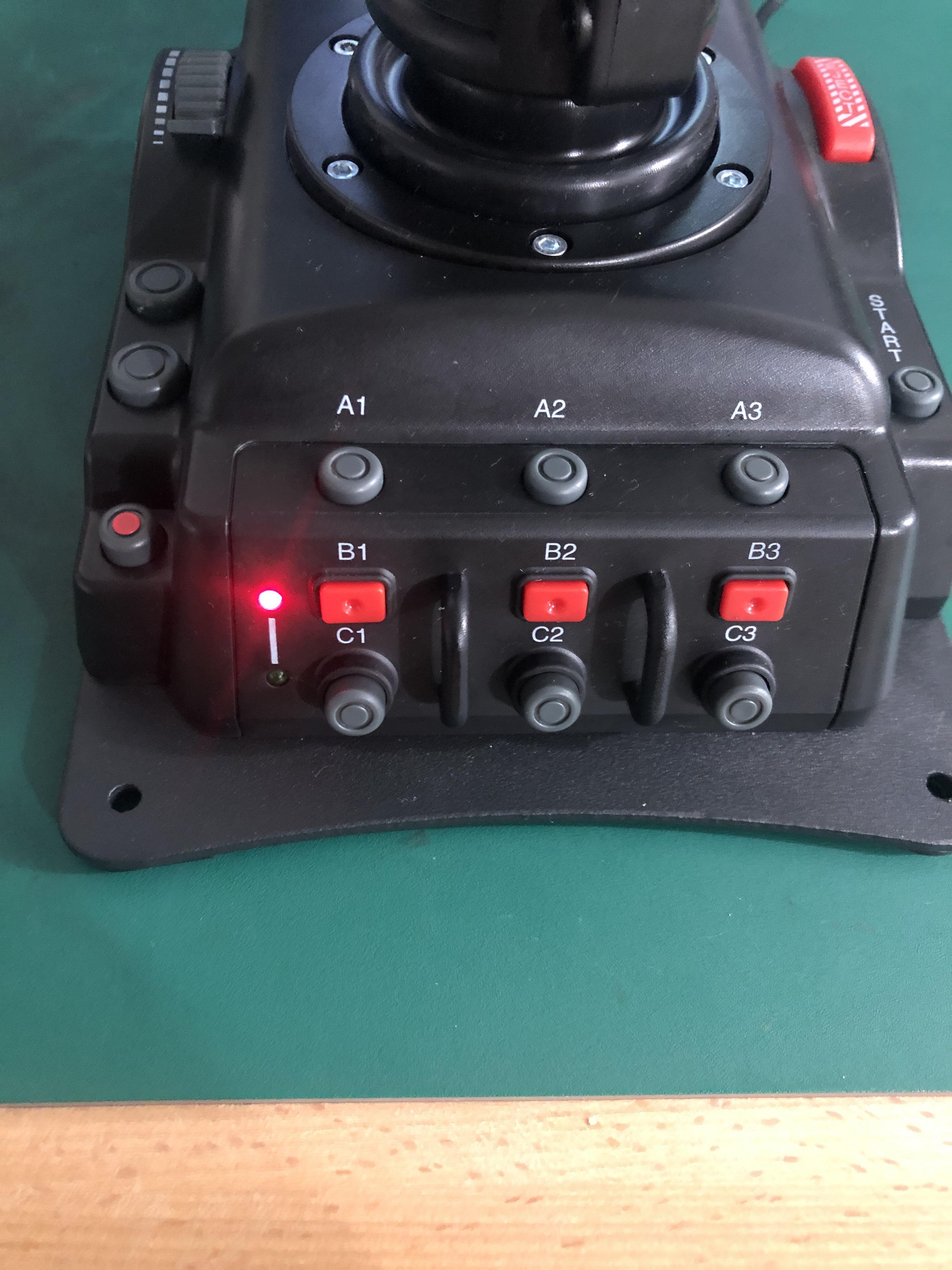 VKB Gladiator MK2 LED wont turn off ? r/flightsim