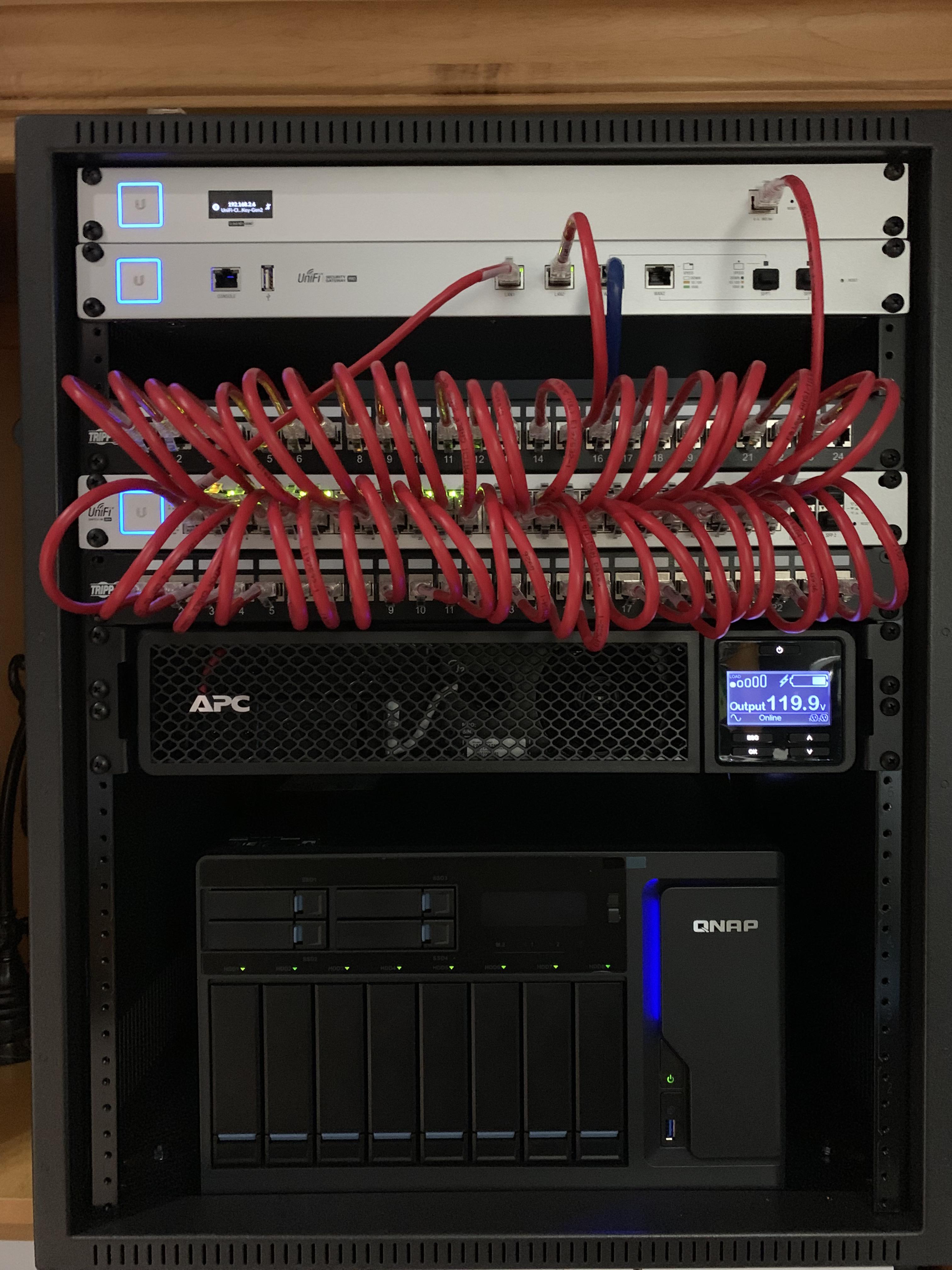 Completely overkill rack setup in my home r/Ubiquiti