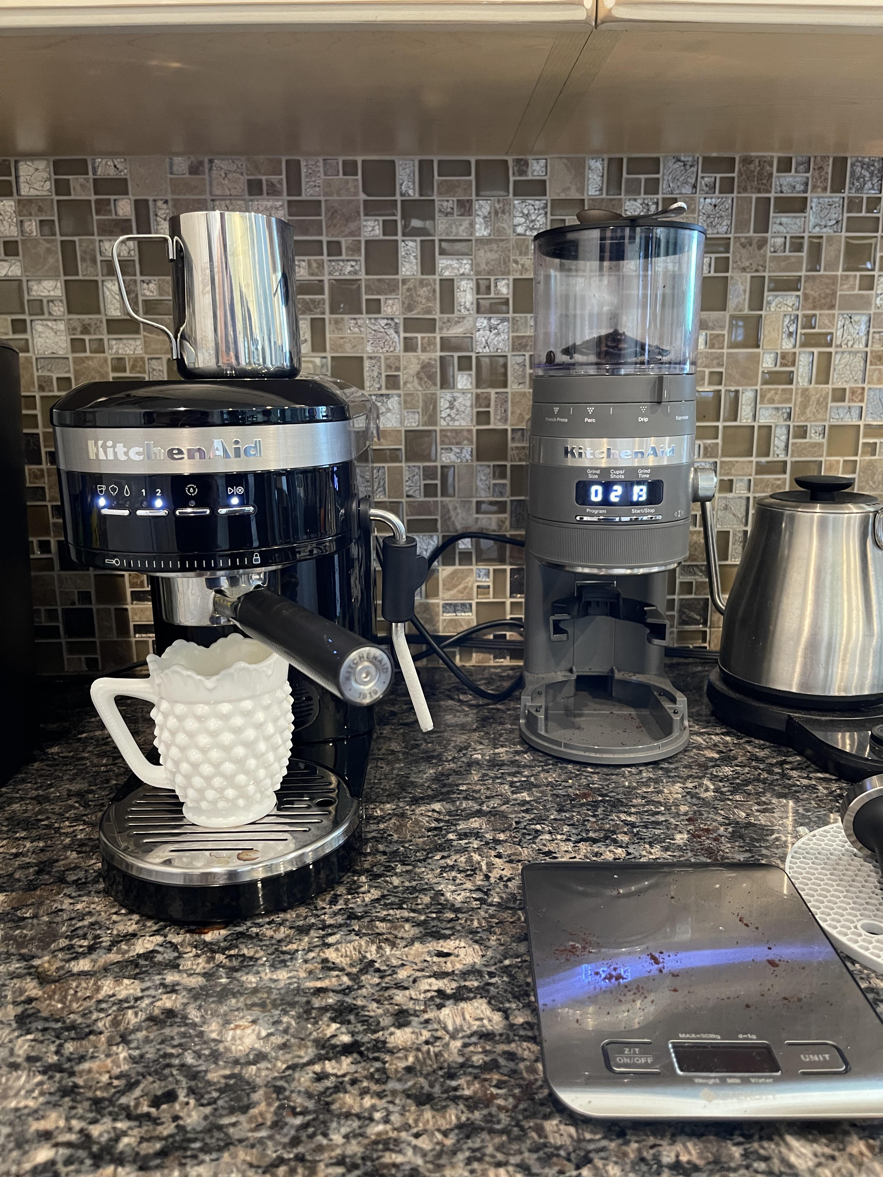 KitchenAid Grinder and Espresso machine r/espresso
