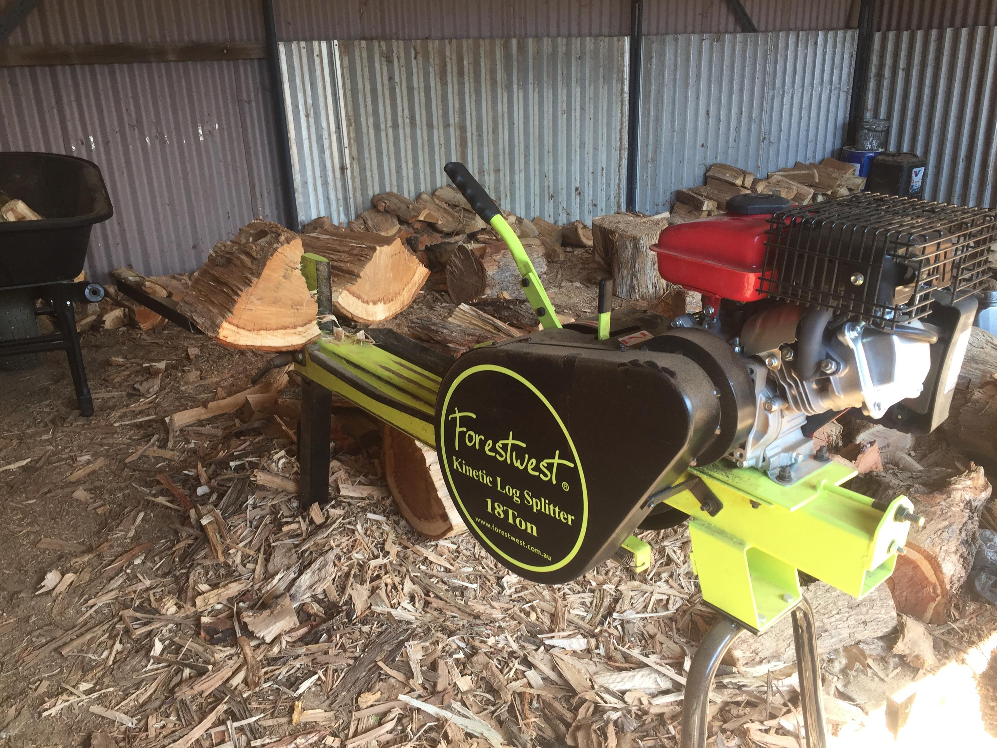 Wood Splitter : r/interestingasfuck