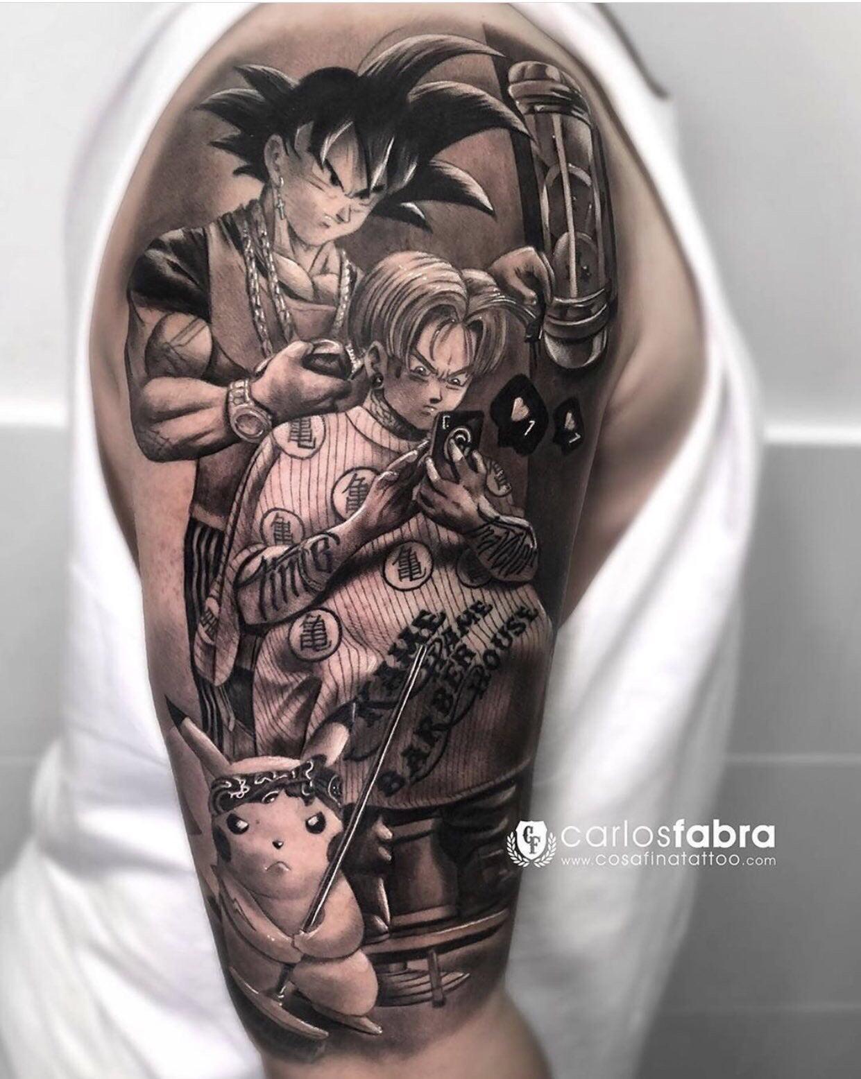 Kame Hame Barber House” (Goku, Future Trunks, & Pikachu) : R/Cartoongangsters 1556_x_1241_jpg