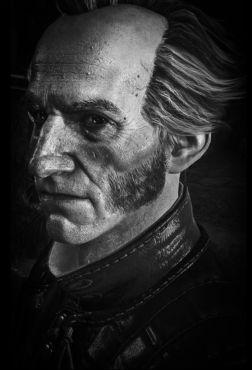 Portrait of one of the best! witcher