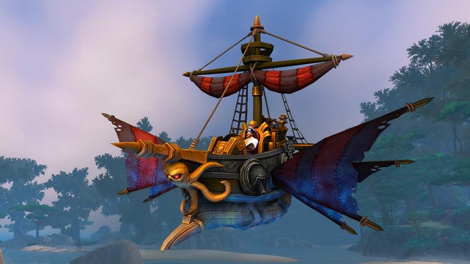 Please Blizzard, make sure this mount can waterwalk ! A boat with those