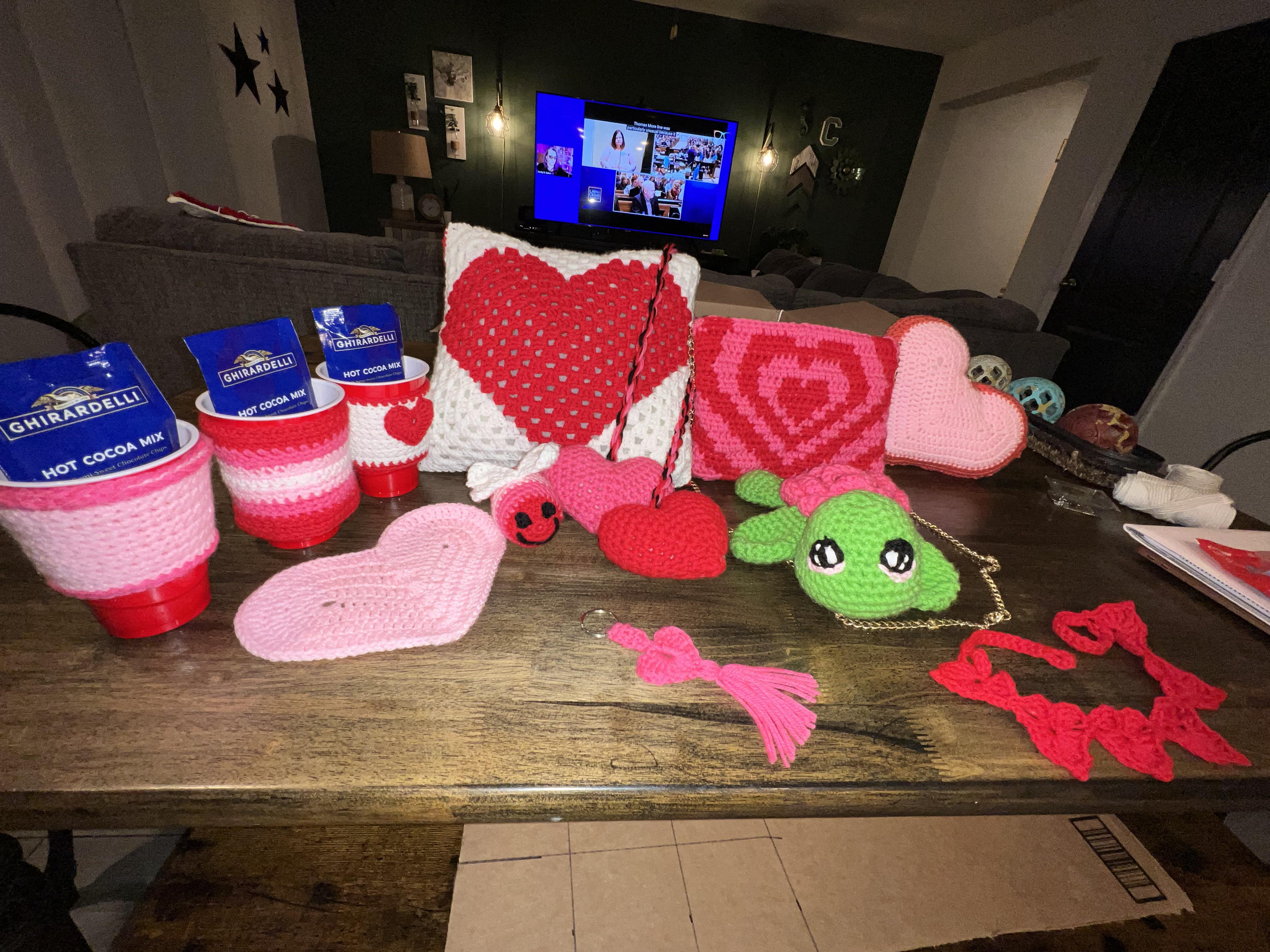 My friend and I are making each other “subscription boxes” every other