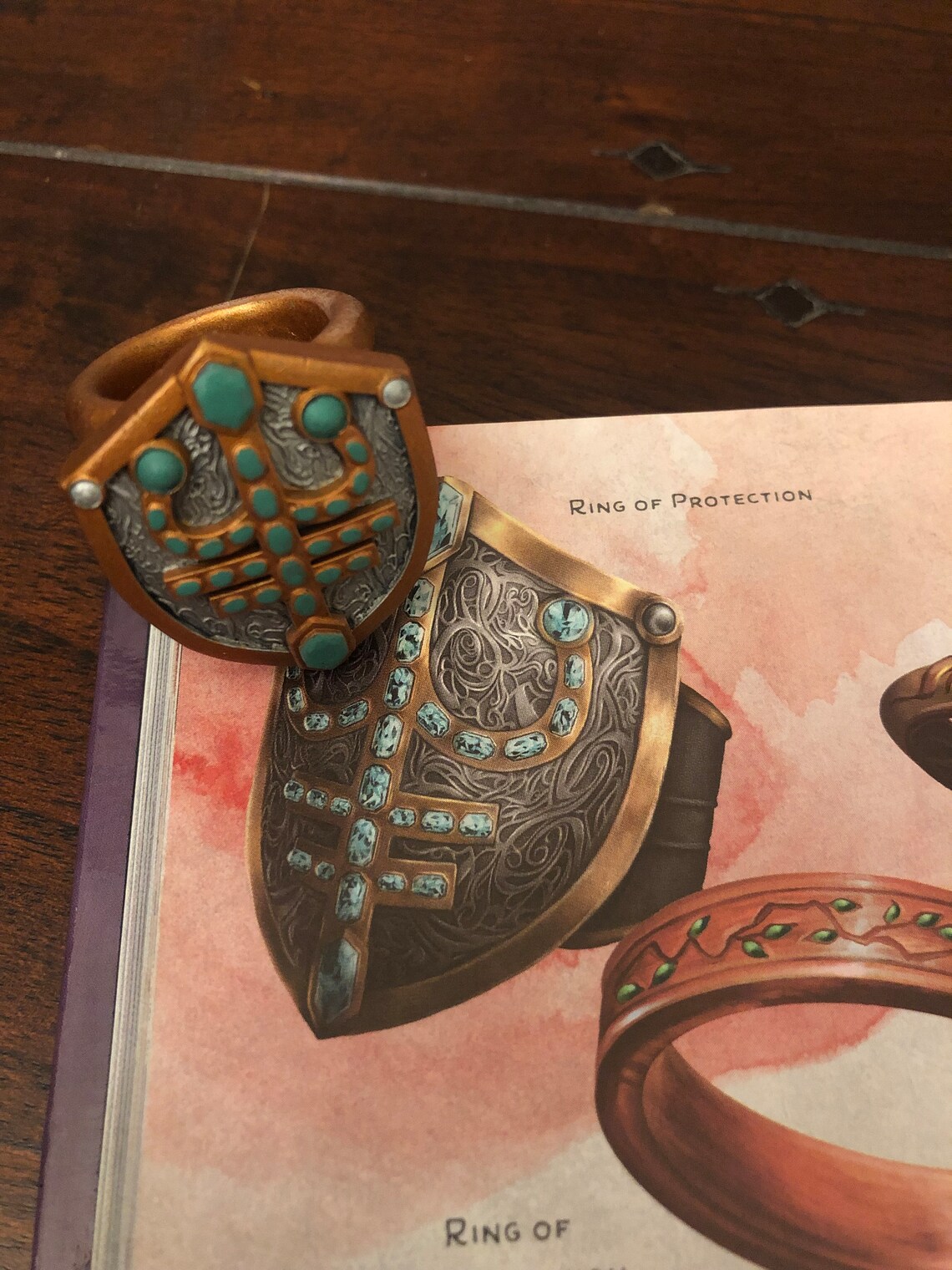 3D printed my own Ring of Protection from 5th Edition! [Art] r/DnD