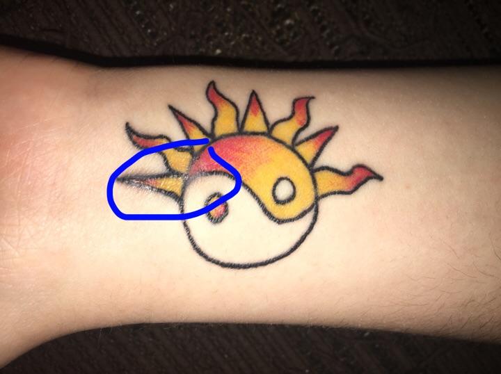 What should I do? I just got this tattoo last Thursday (05/09/19) this