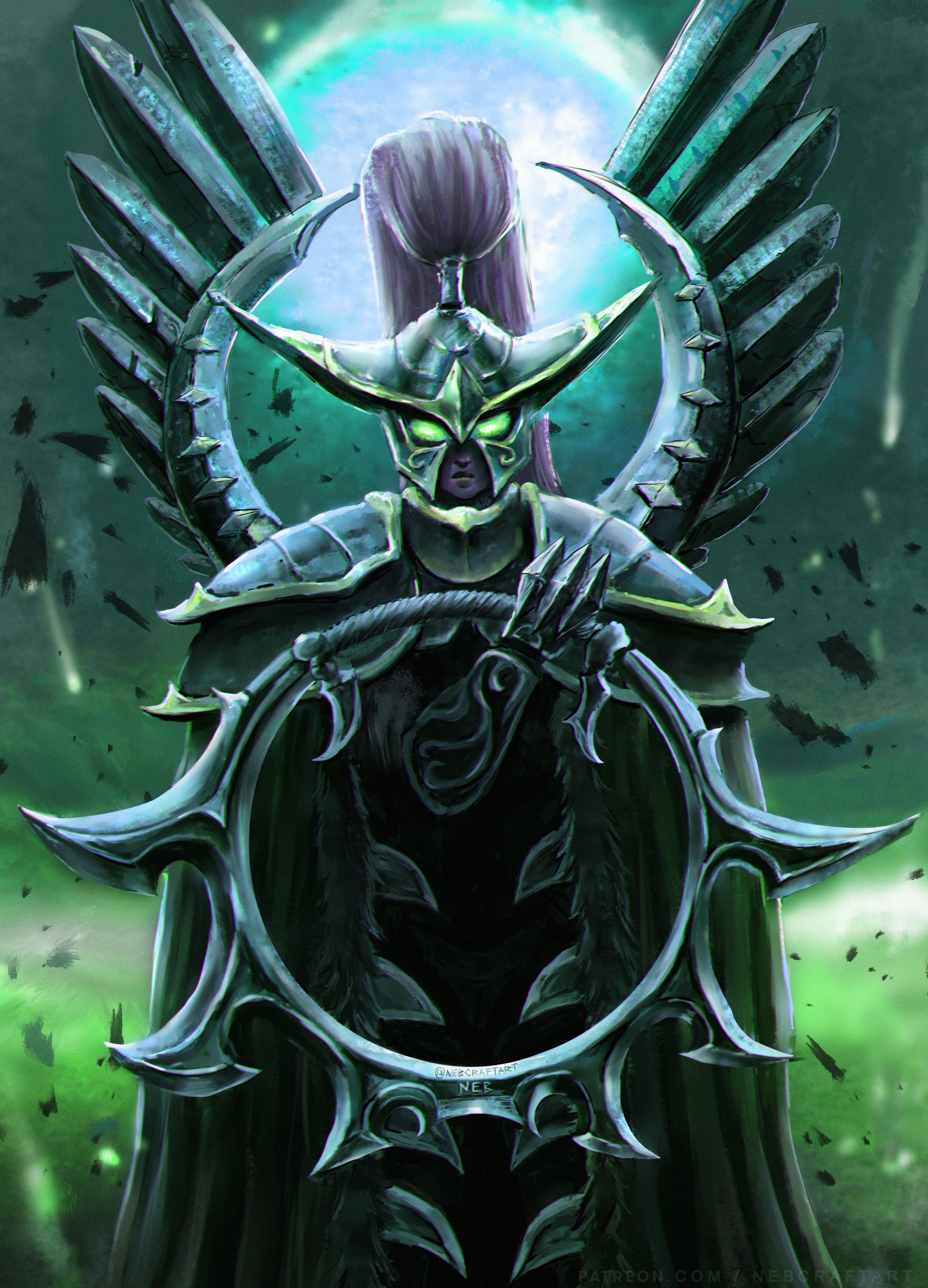 Warden artwork r/WC3