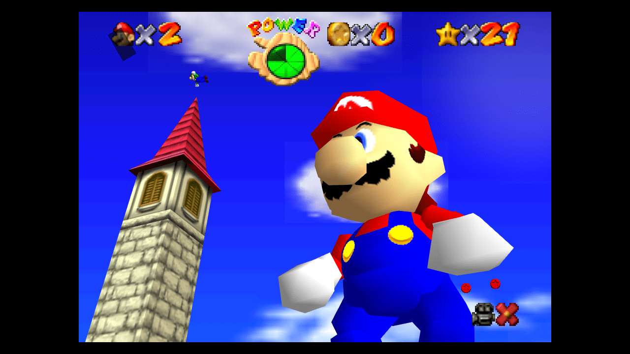 Cool Super Mario 64 screenshot taken accidentally with friend r/gaming