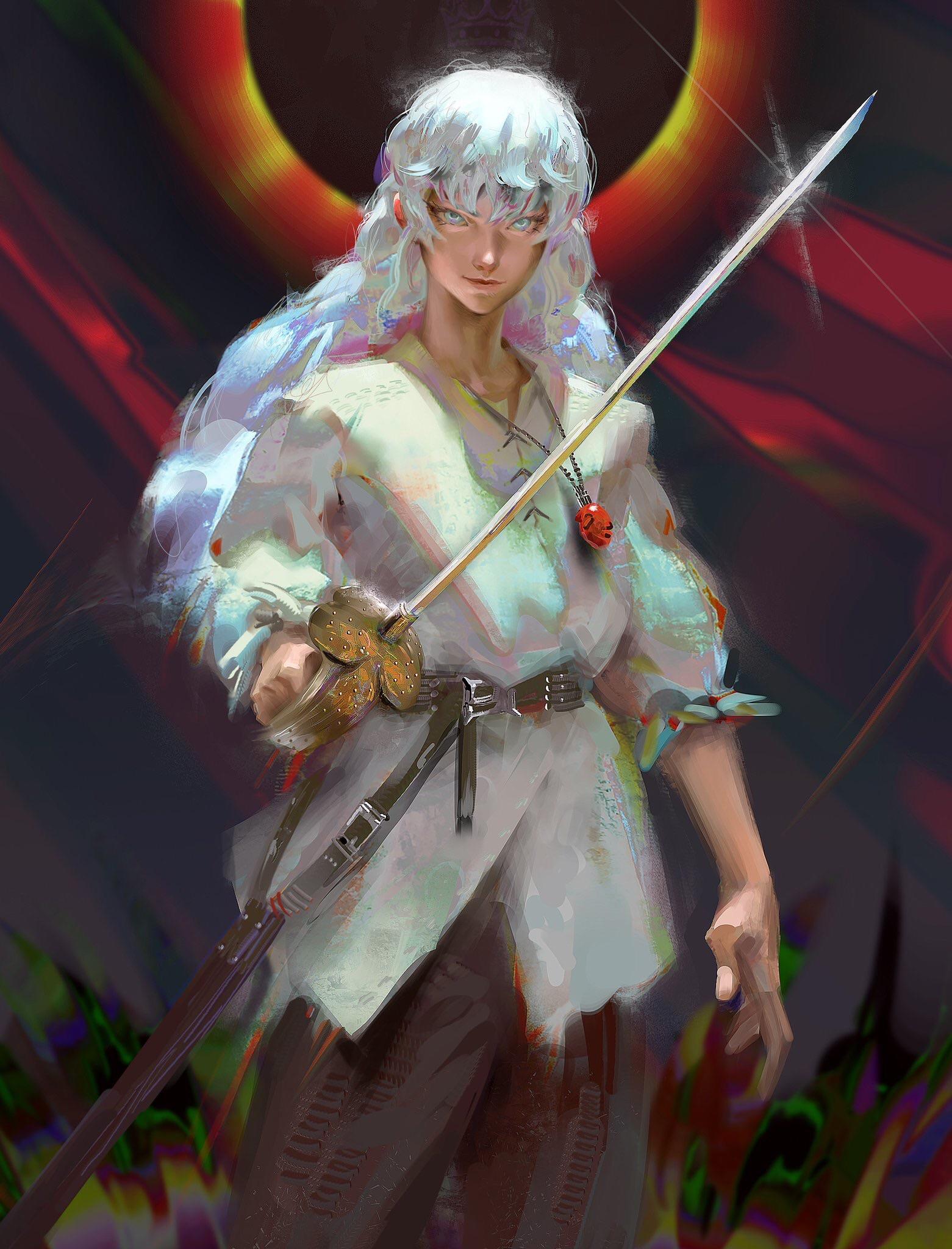 Griffith fan art by Yankyohara r/Berserk