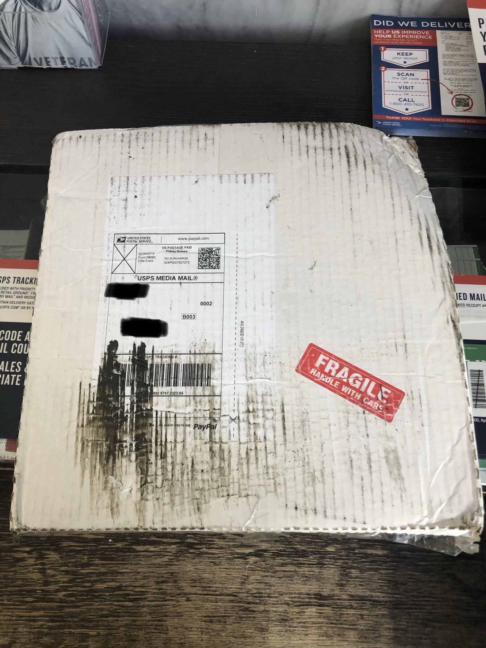 Thanks USPS! r/vinyl