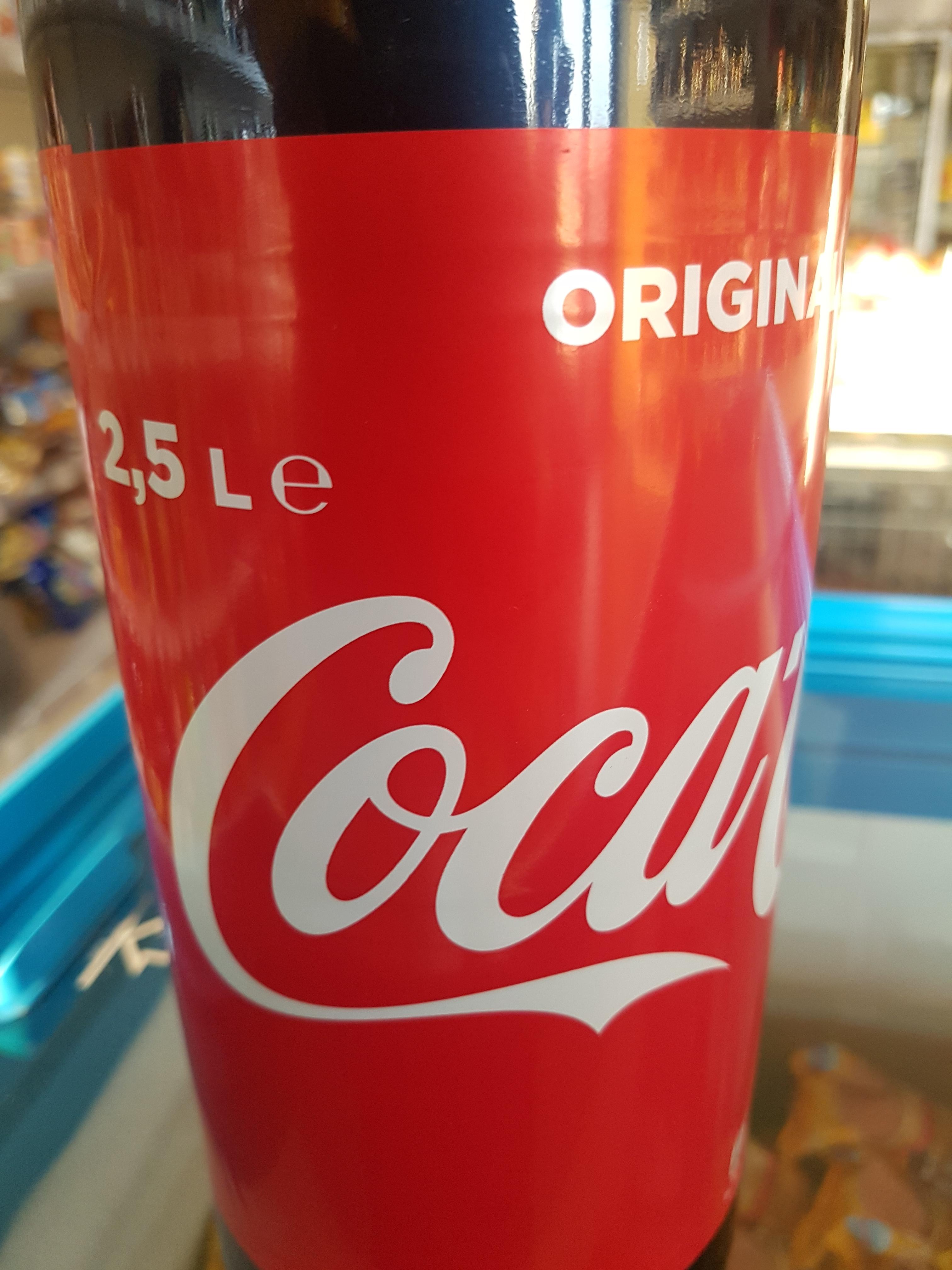 XXXL CocaCola bottle 2,5l cocacola