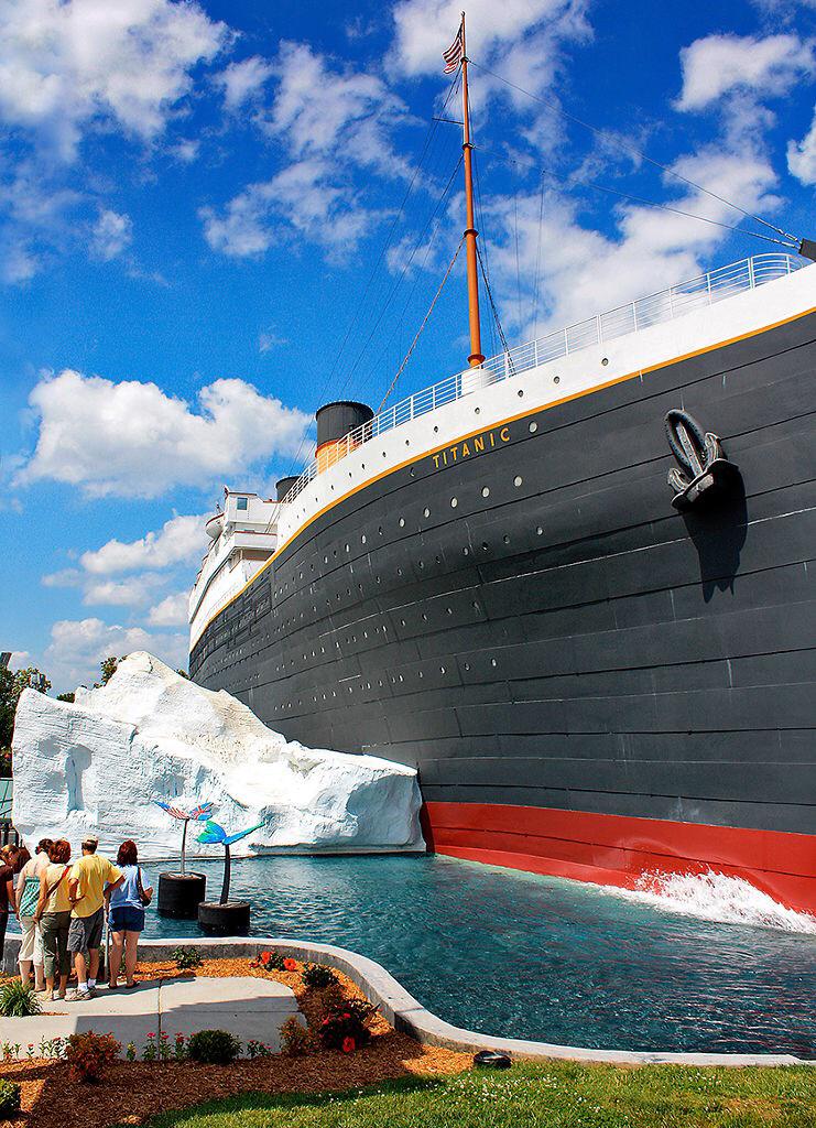 The Titanic Museum in Branson, Missouri is an actual half size replica