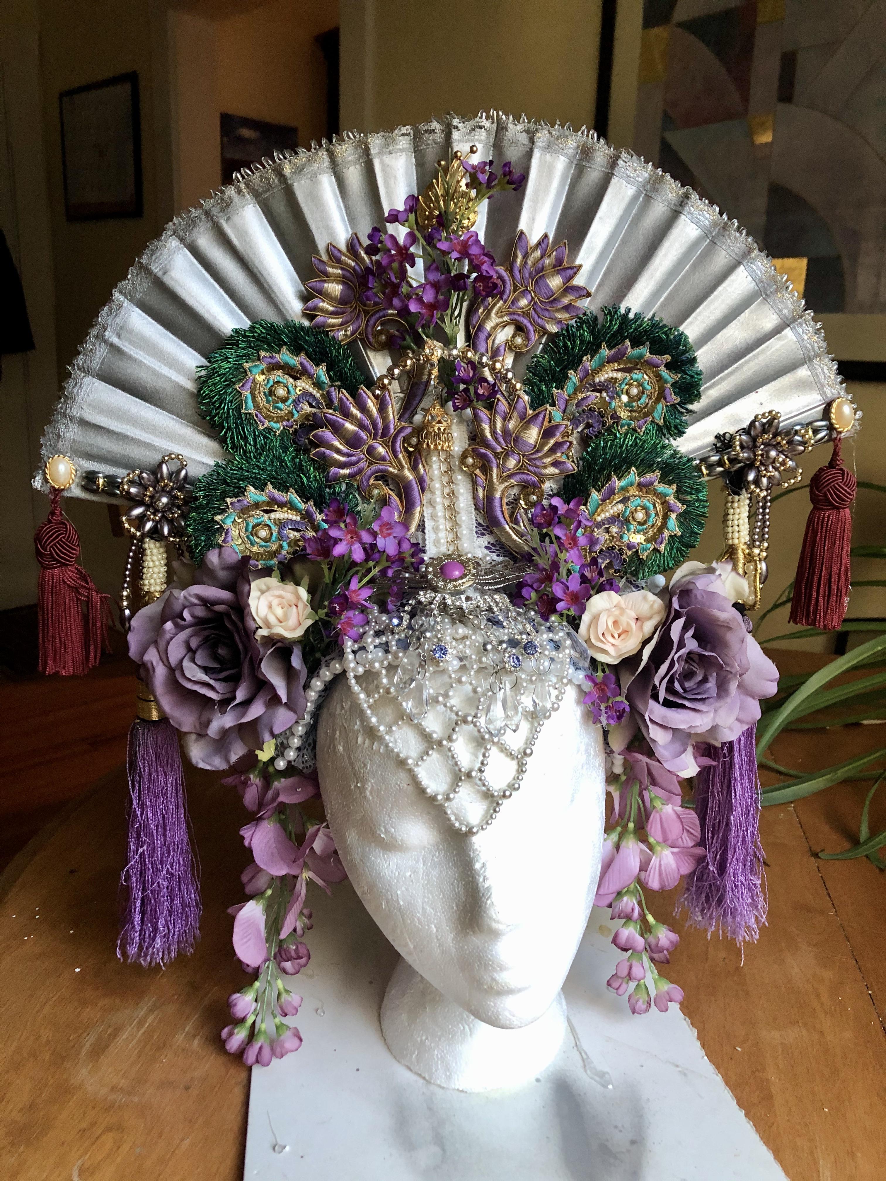 I made this headdress today! r/crafts