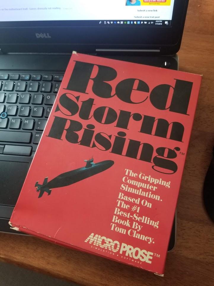 Found my old Red Storm Rising game! Countless hours spent