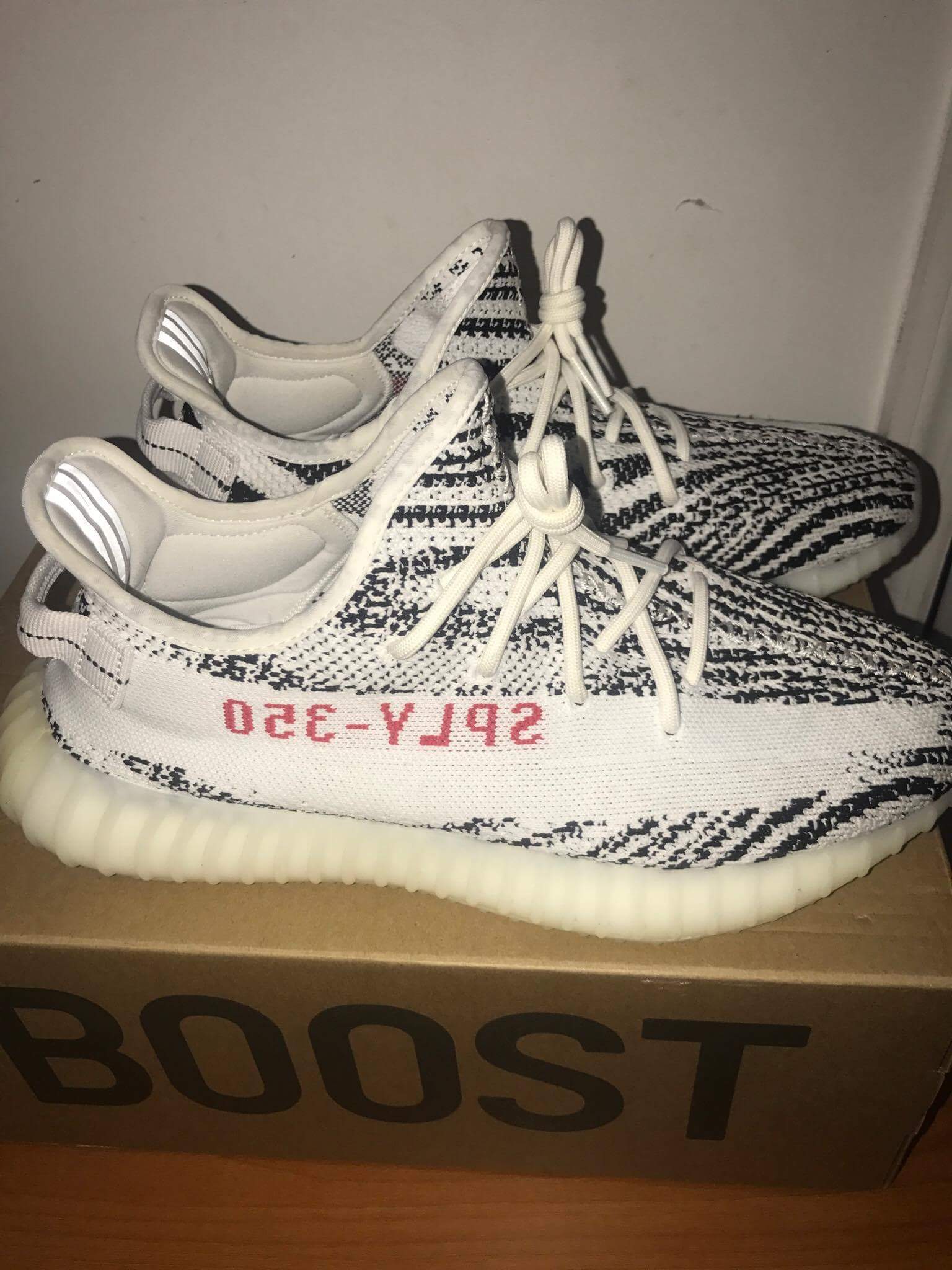 [LC] Yeezy Zebra, used. r/Repsneakers