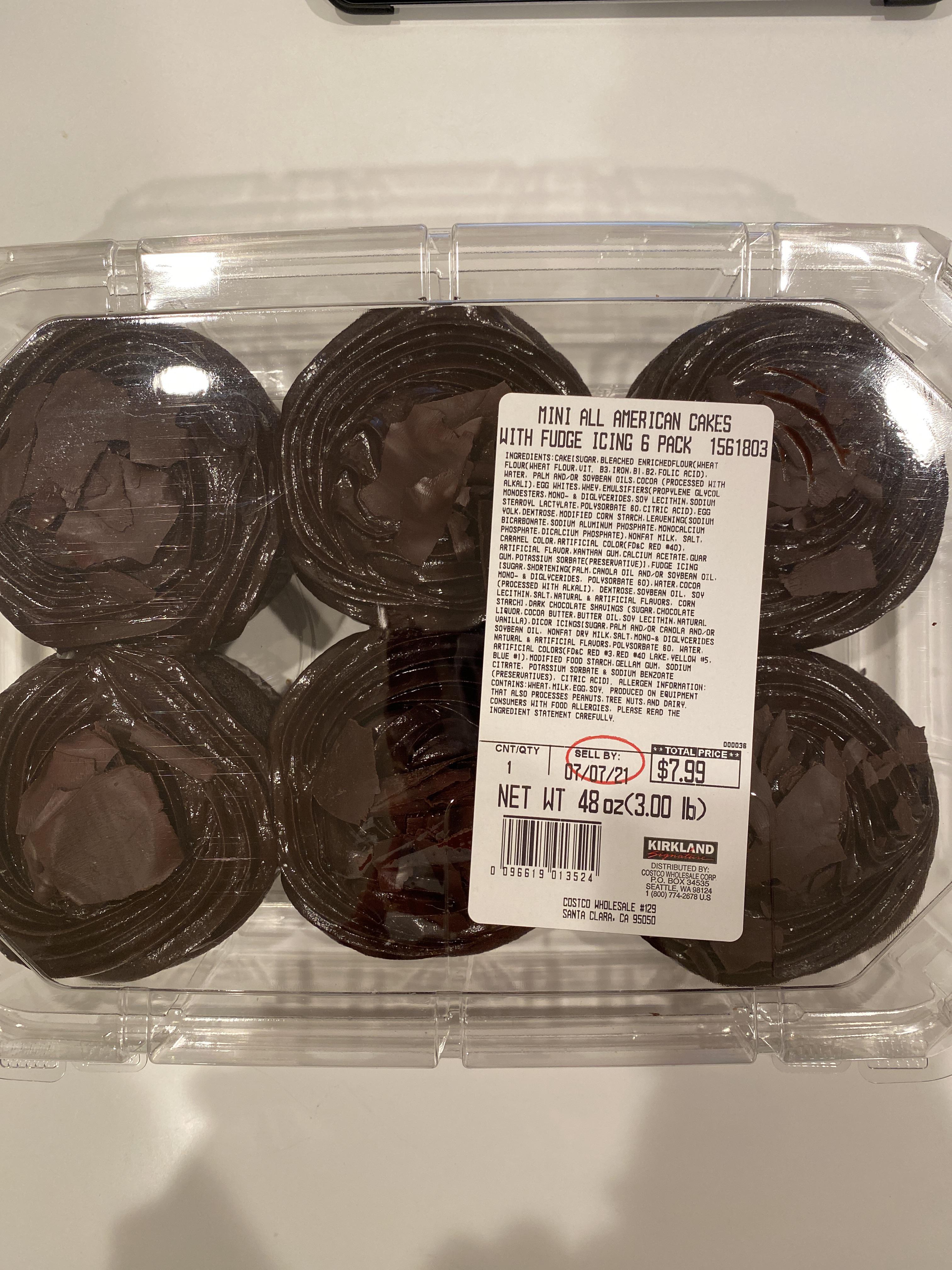 “Mini”! Now I won’t feel like Bruce from Matilda when I eat the giant