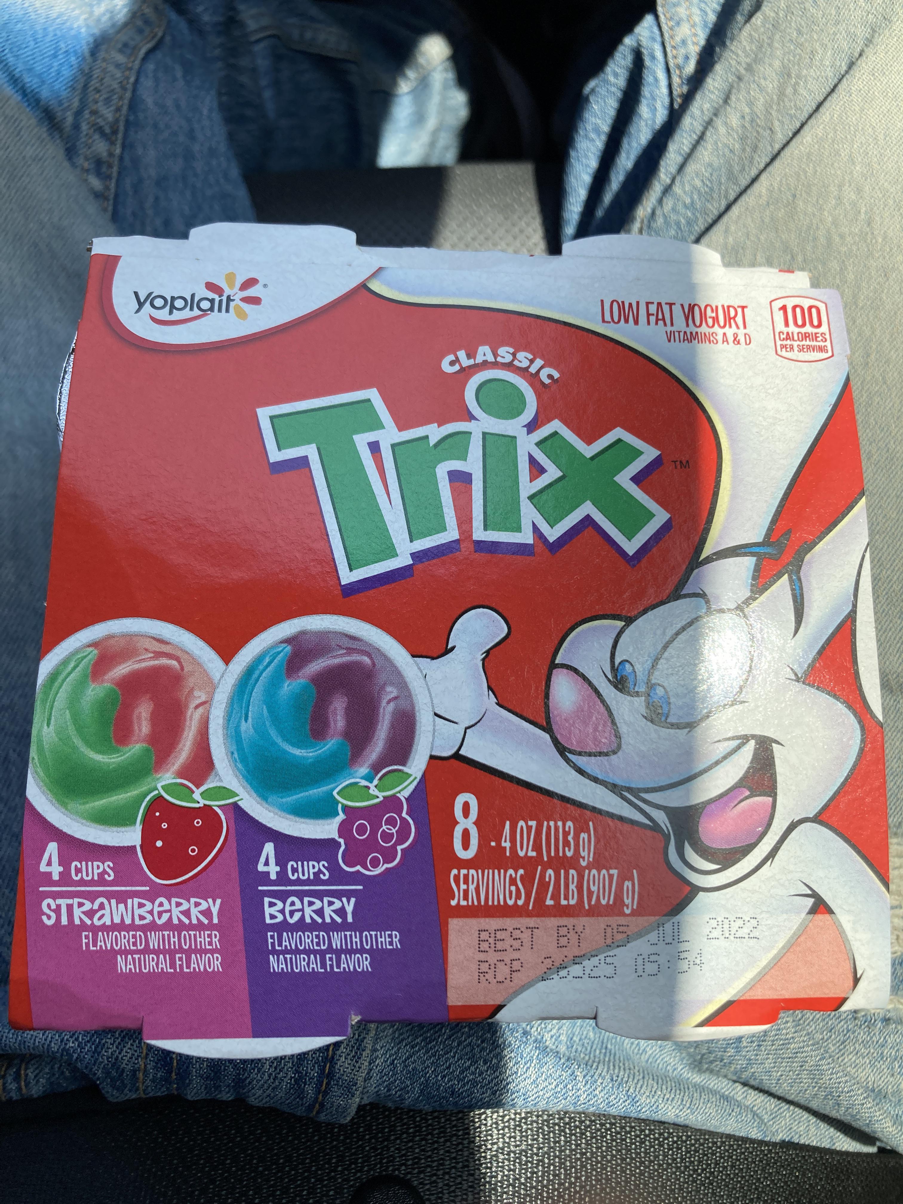 Finally! Trix Yogurt! Found them at a local Walmart and had to buy some