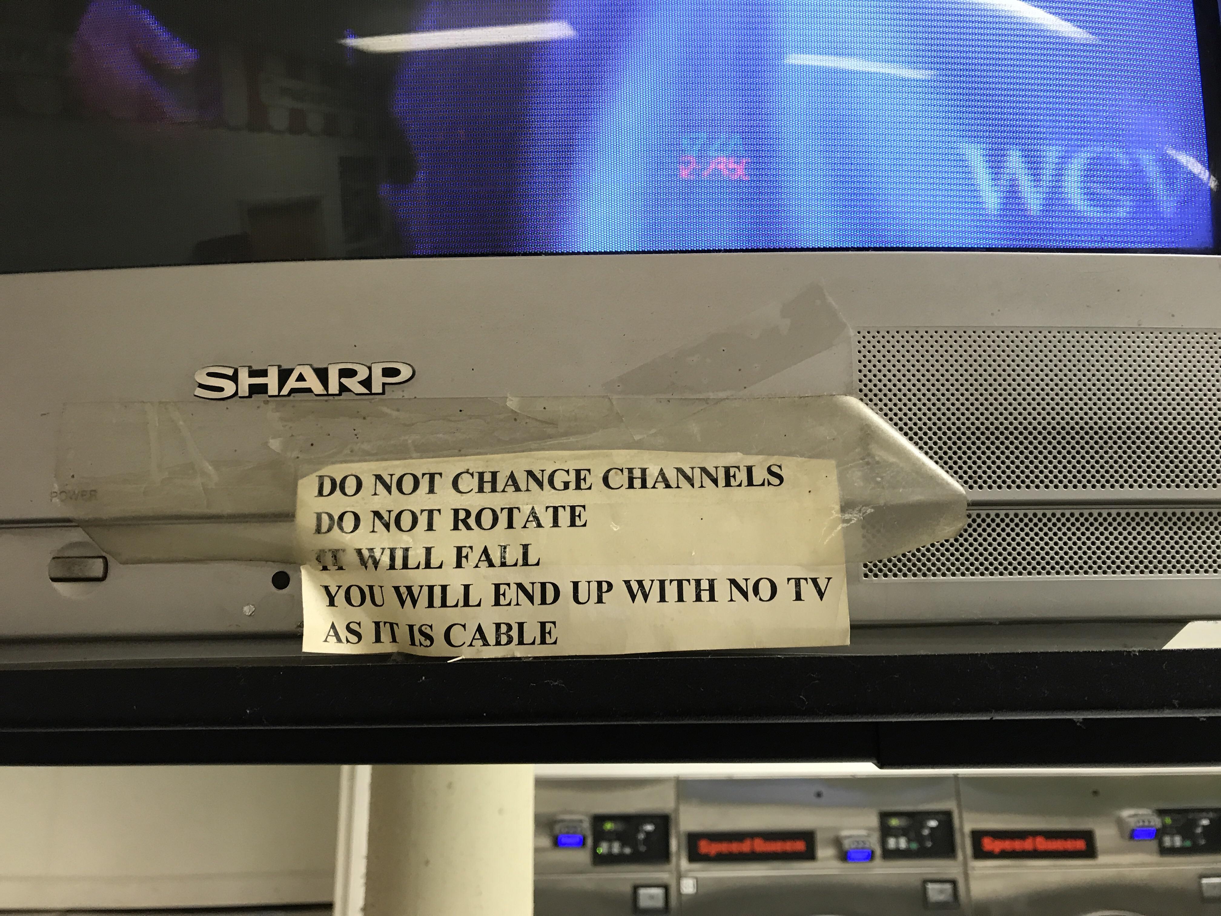 My laundromat tells it like it is. funny