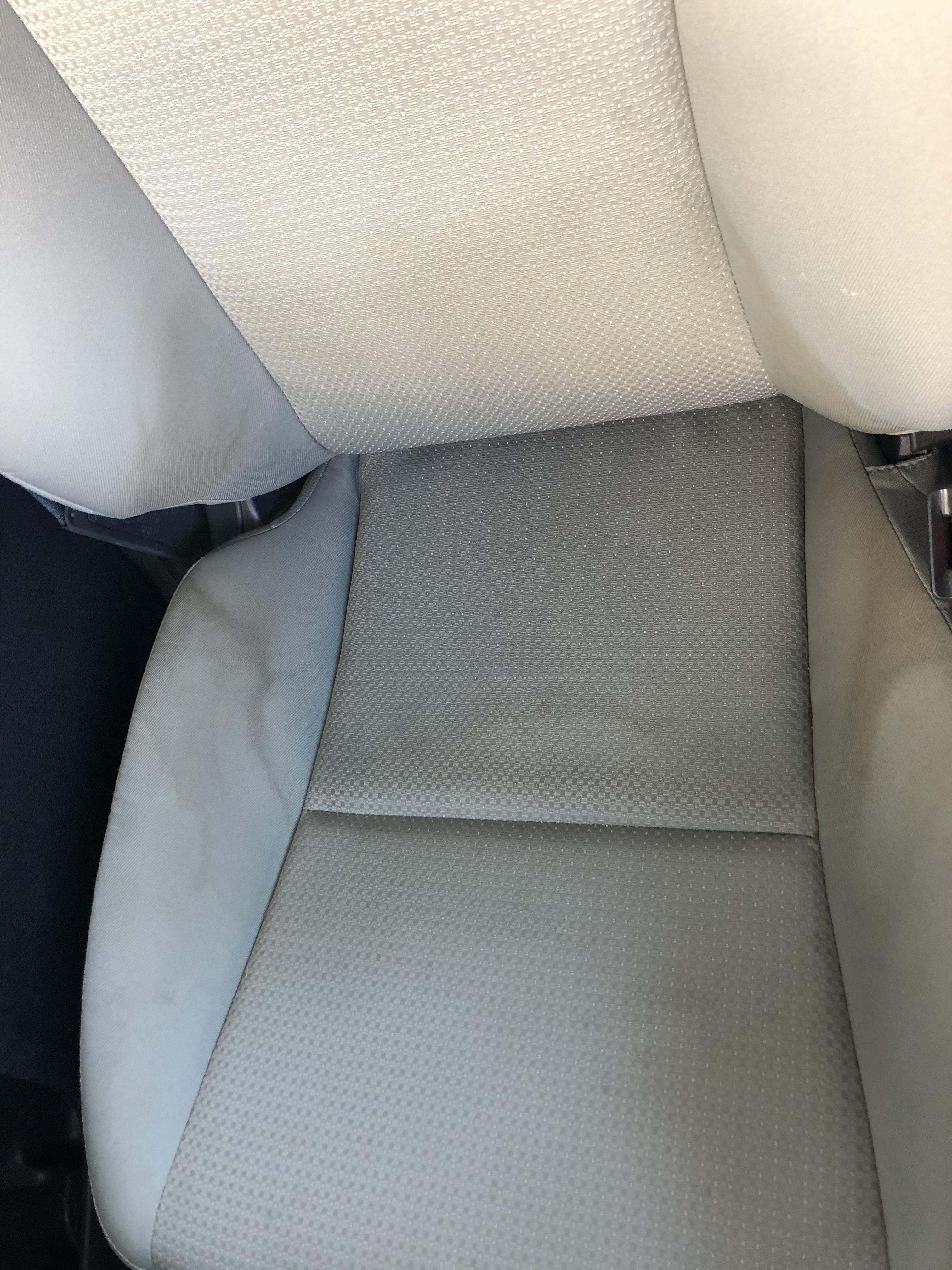 How to clean coffee spill off new car seat with no shop vac? r/Detailing
