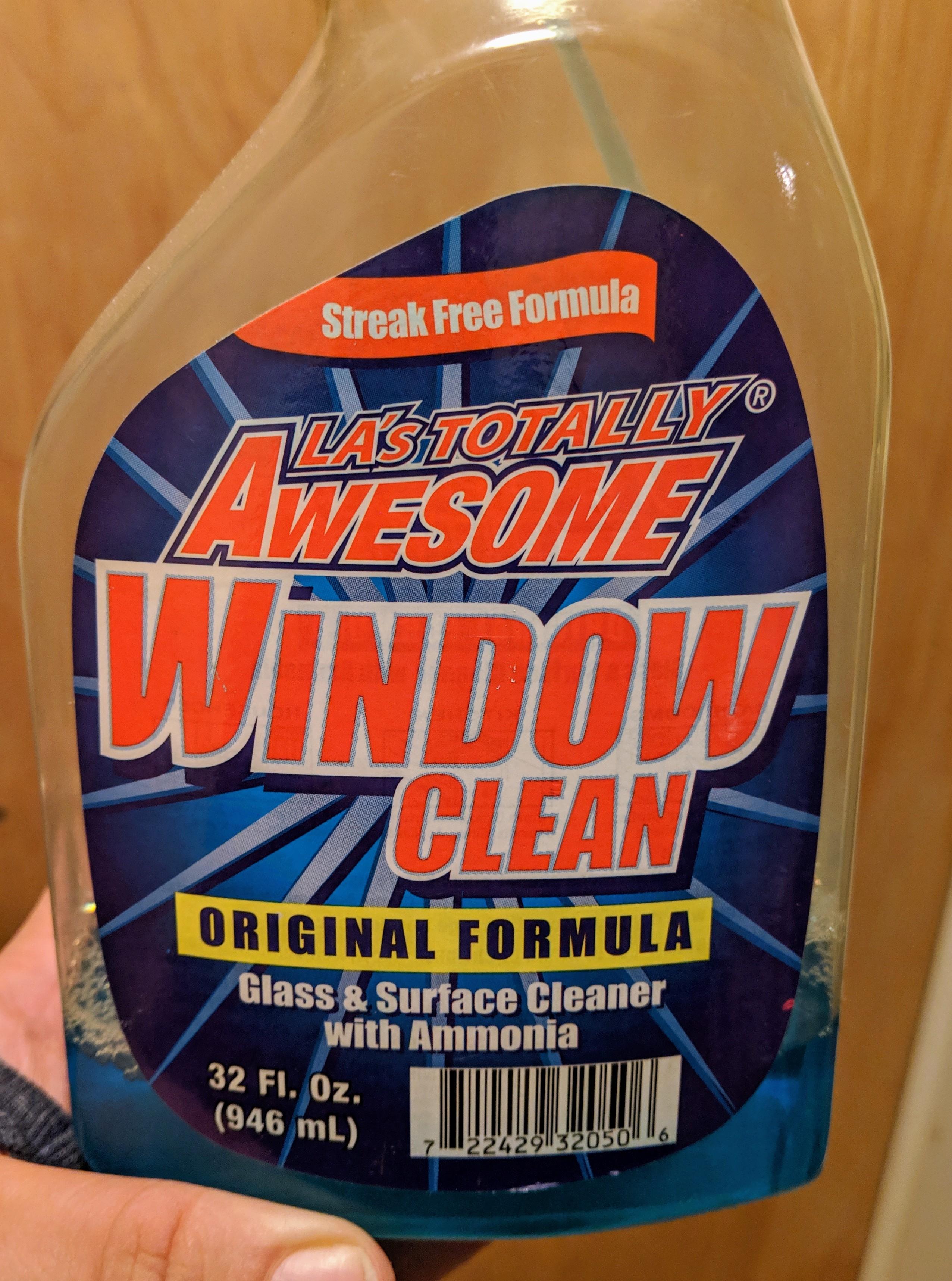 Totally Awesome Window Clean! r/crappyoffbrands