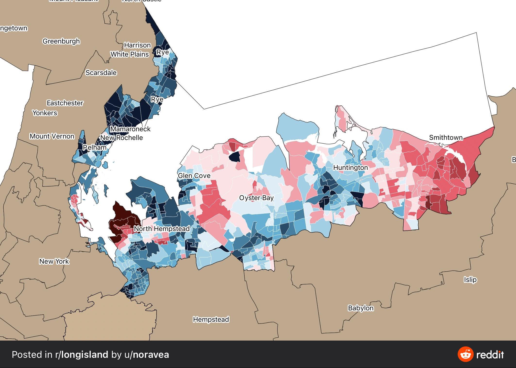 New congressional District 3 in NY goes from Westchester NY to eastern