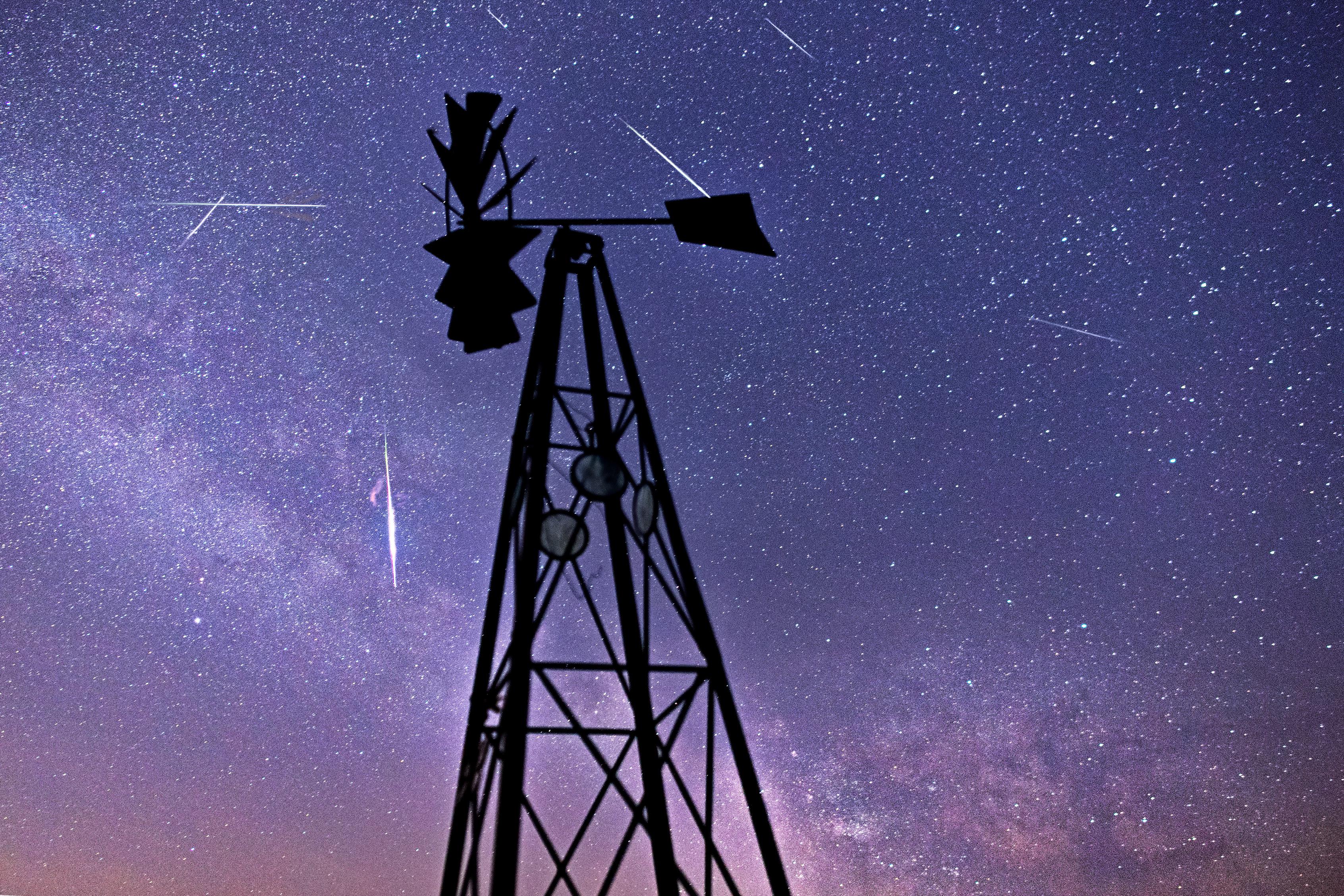Lyrids Meteor Shower 2020 Brandon, Manitoba (OC) r/LandscapeAstro