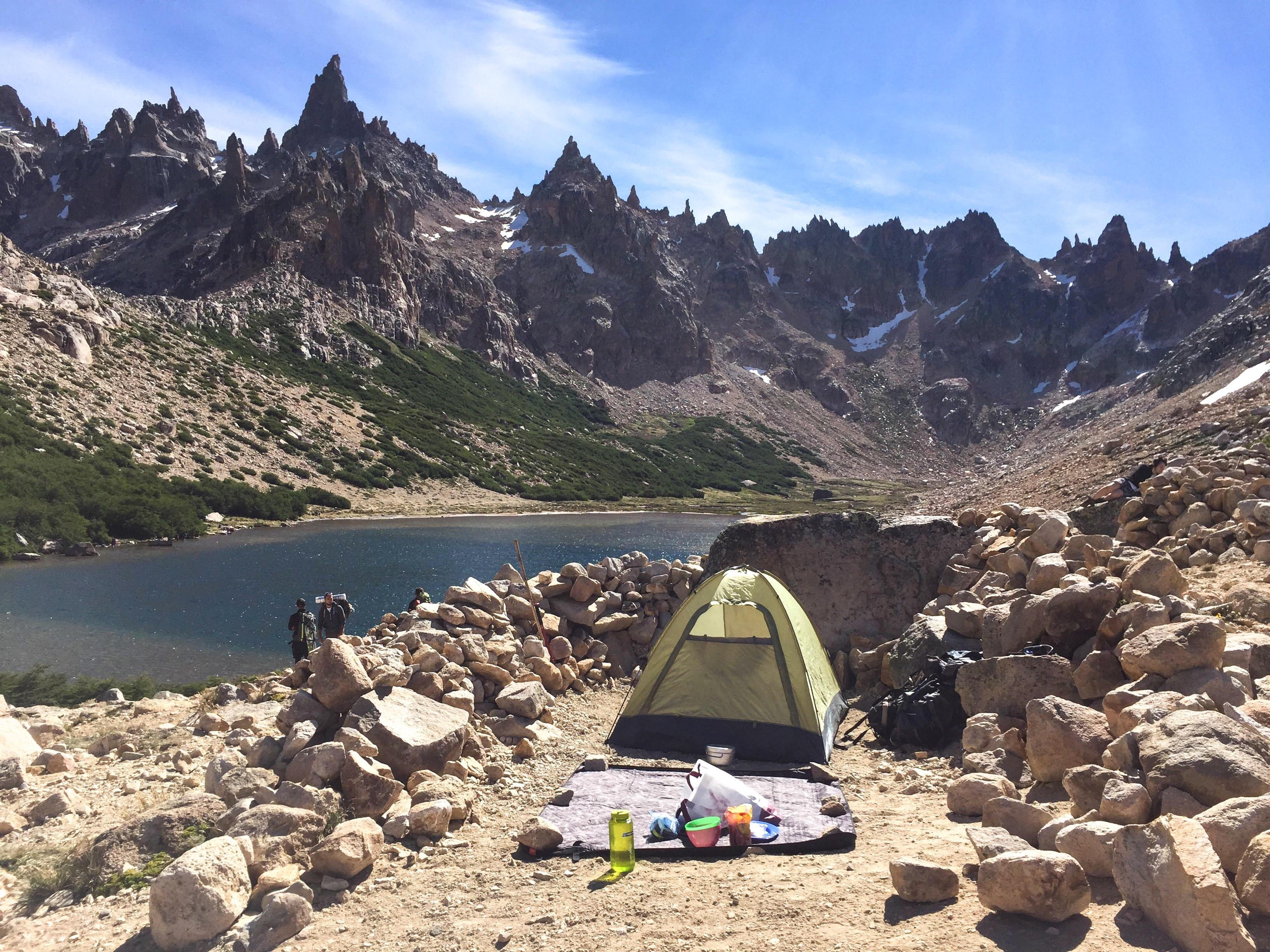 Best.camping.spot.ever. Refugio Frey, Bariloche r/CampingandHiking